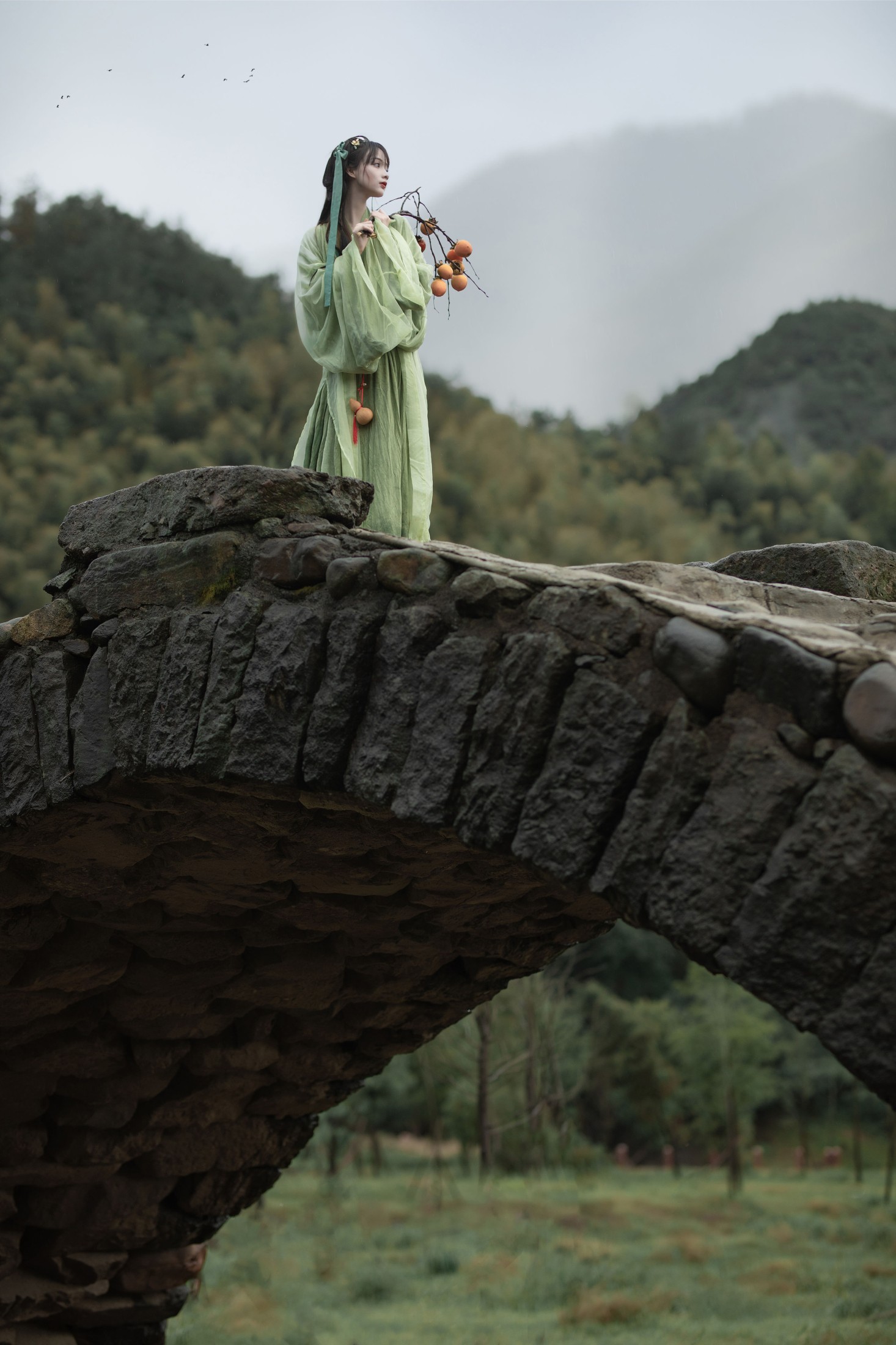图片[8] - 奇迹绣绣 - 《悠悠远山暮 ，独向白云归。》[14P] - 机器猫次元 - 机器猫次元