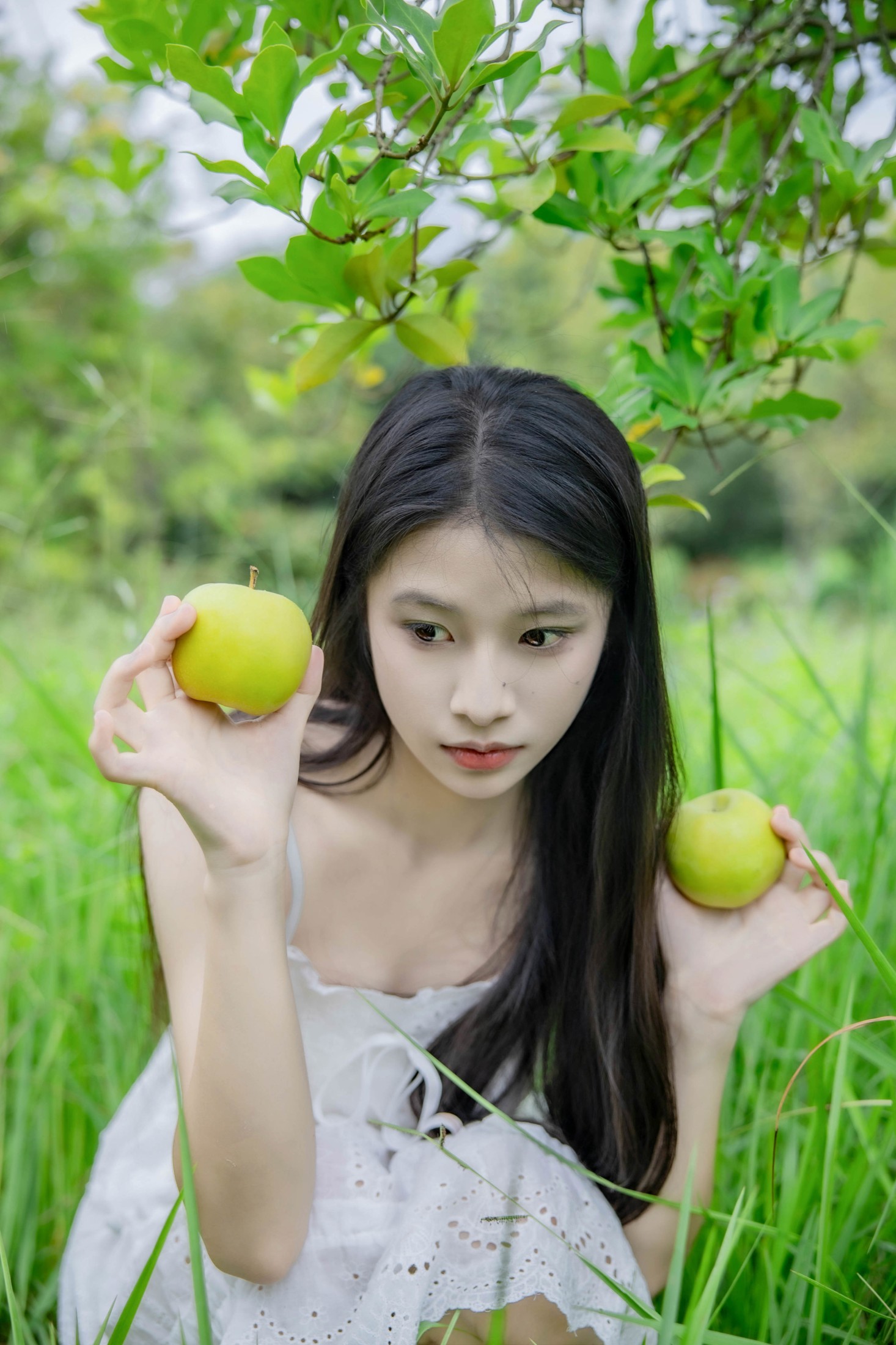 图片[1] - 湉懒懒. - 《青苹果的青涩少女》[25P] - 机器猫次元 - 机器猫次元