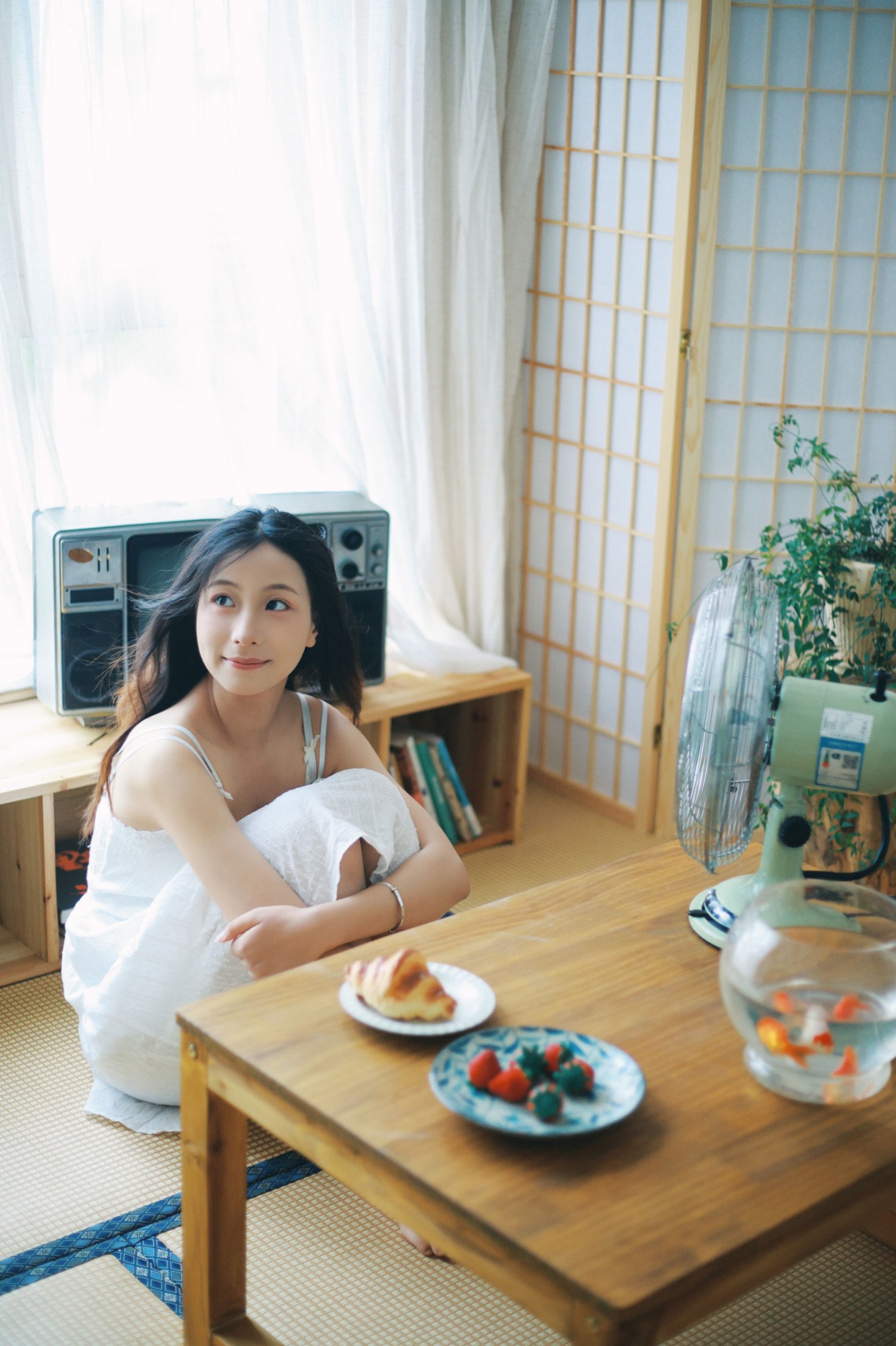 图片[1] - 小u - 《夏天的风吹过她的发丝》[47P] - 机器猫次元 - 机器猫次元