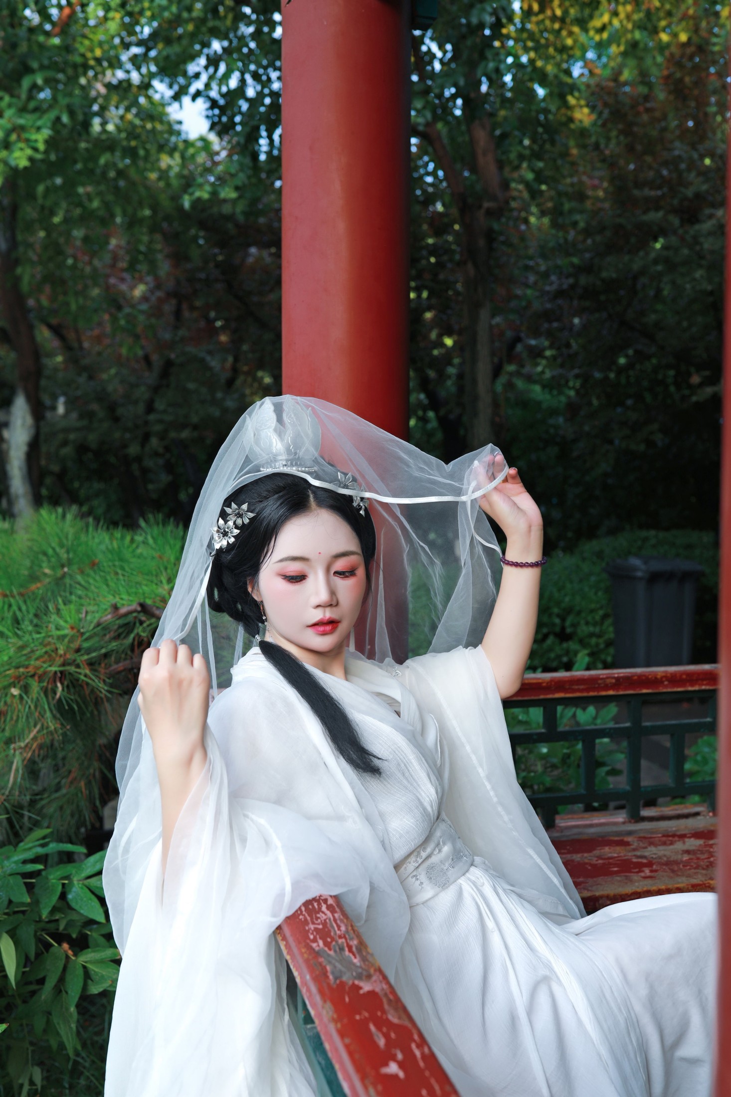 图片[1] - 辉儿 - 《汉服菩萨装写真-济南豹突泉》[28P] - 机器猫次元 - 机器猫次元