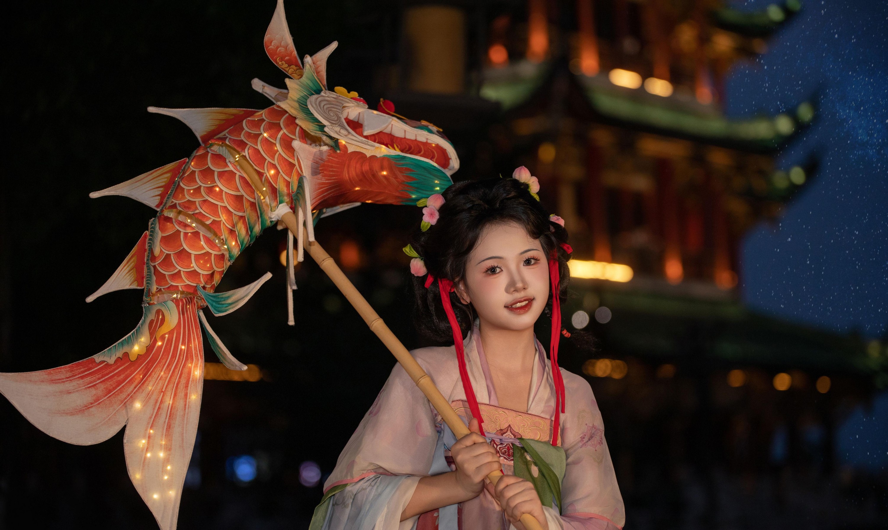 图片[2] - 糯米小团子 - 《锦鲤-夜景》[13P] - 机器猫次元 - 机器猫次元