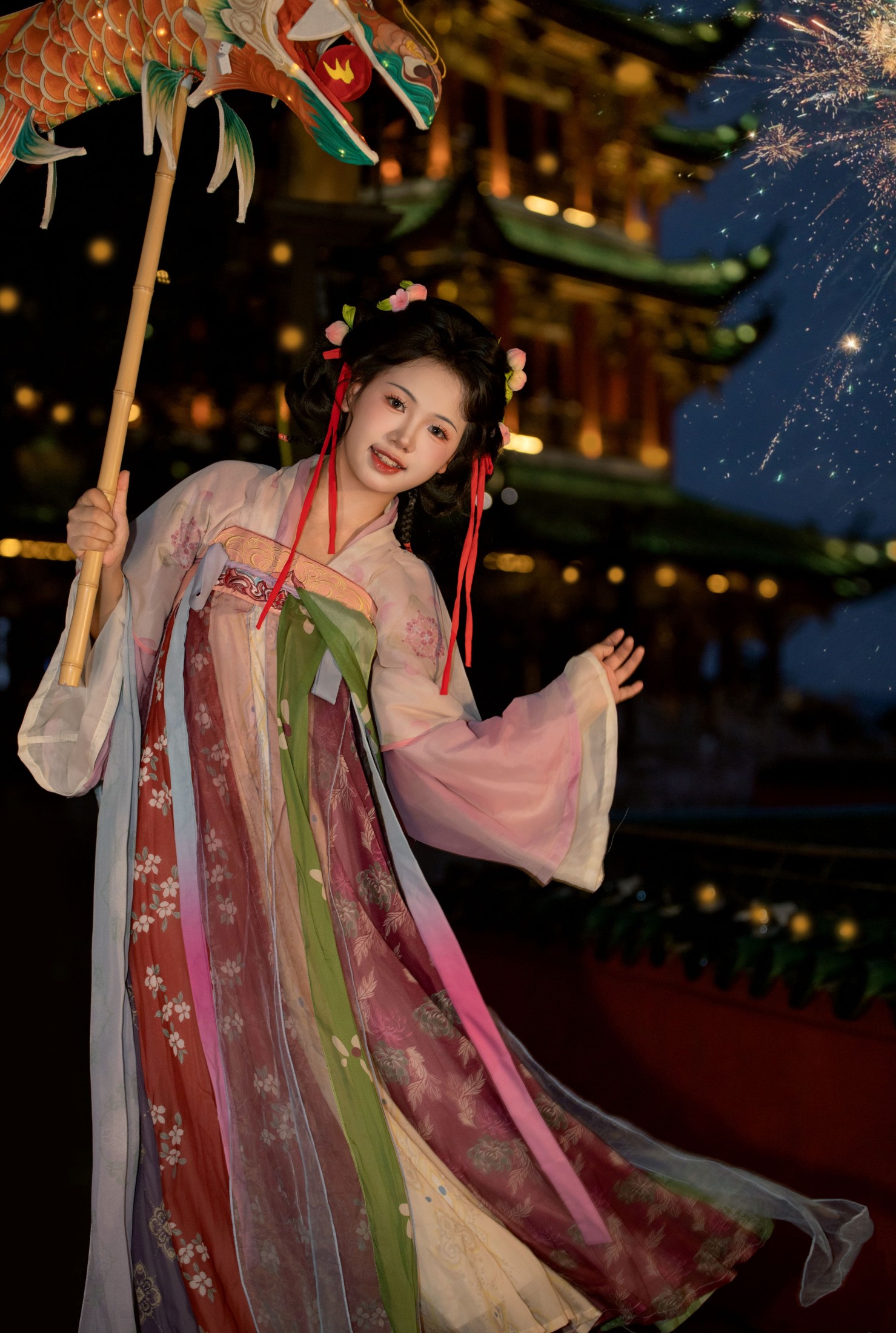 图片[1] - 糯米小团子 - 《锦鲤-夜景》[13P] - 机器猫次元 - 机器猫次元