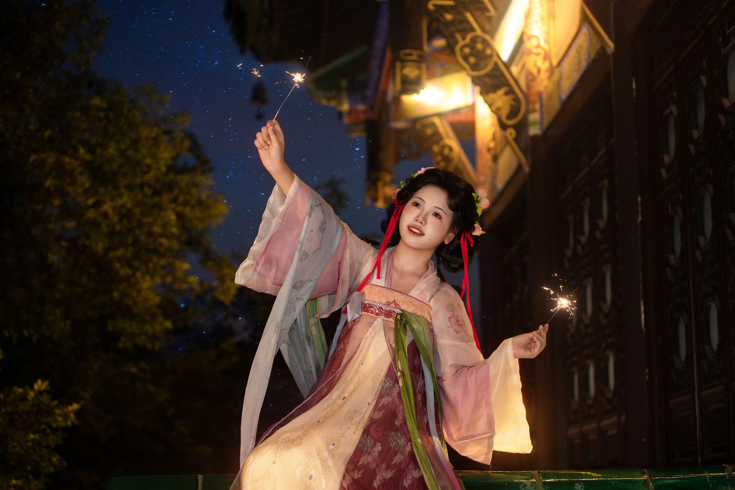 图片[5] - 糯米小团子 - 《锦鲤-夜景》[13P] - 机器猫次元 - 机器猫次元