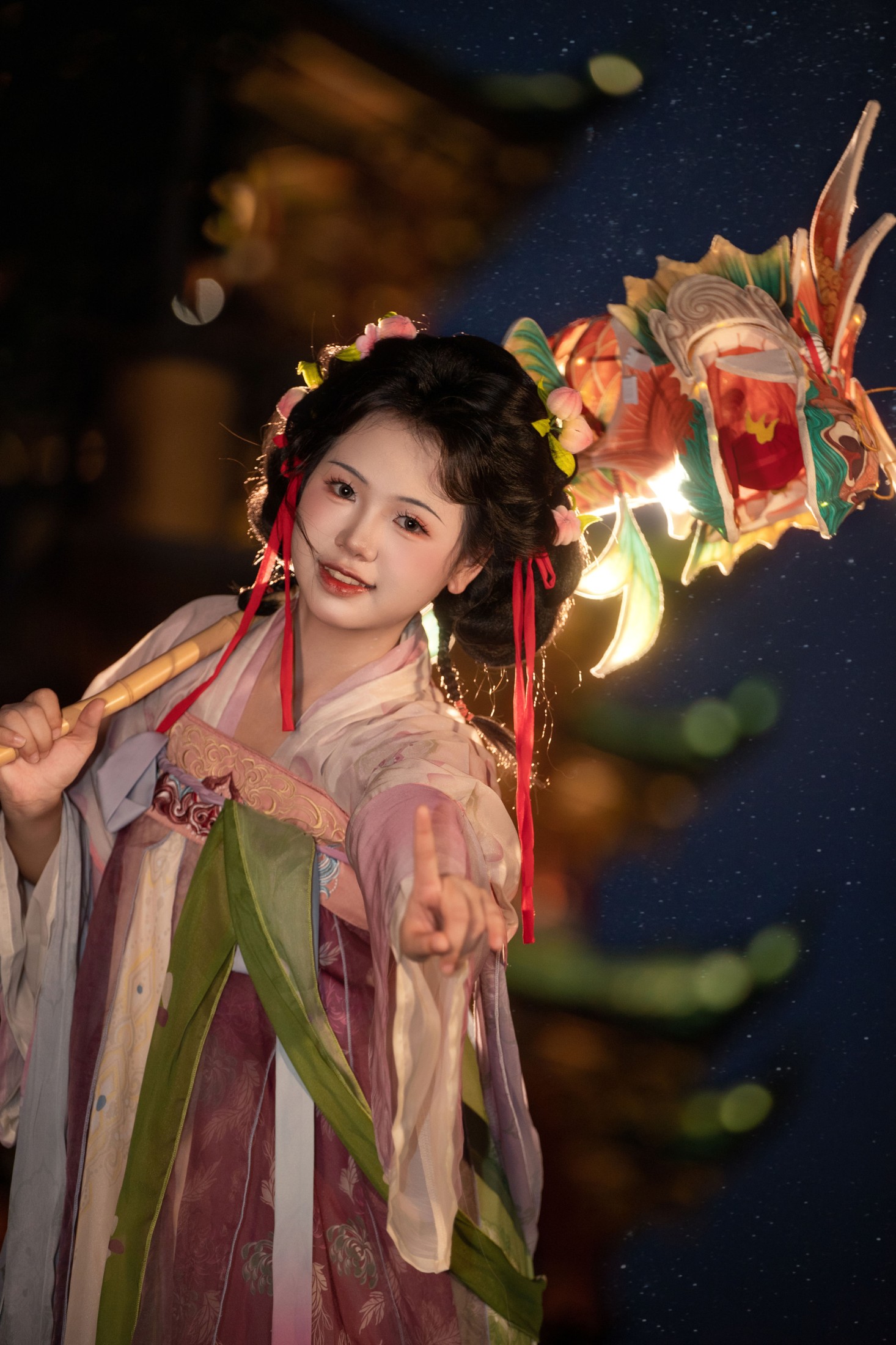 图片[4] - 糯米小团子 - 《锦鲤-夜景》[13P] - 机器猫次元 - 机器猫次元