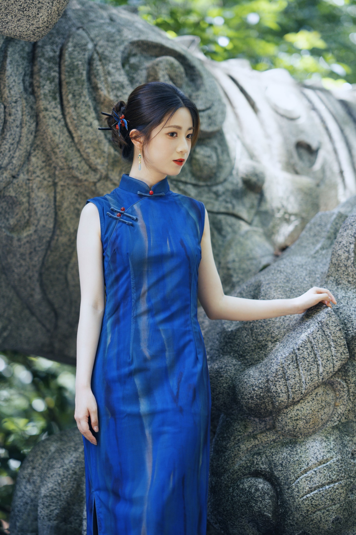图片[8] - 丽丽 - 《蓝色旗袍 虎跑的夏》[53P] - 机器猫次元 - 机器猫次元