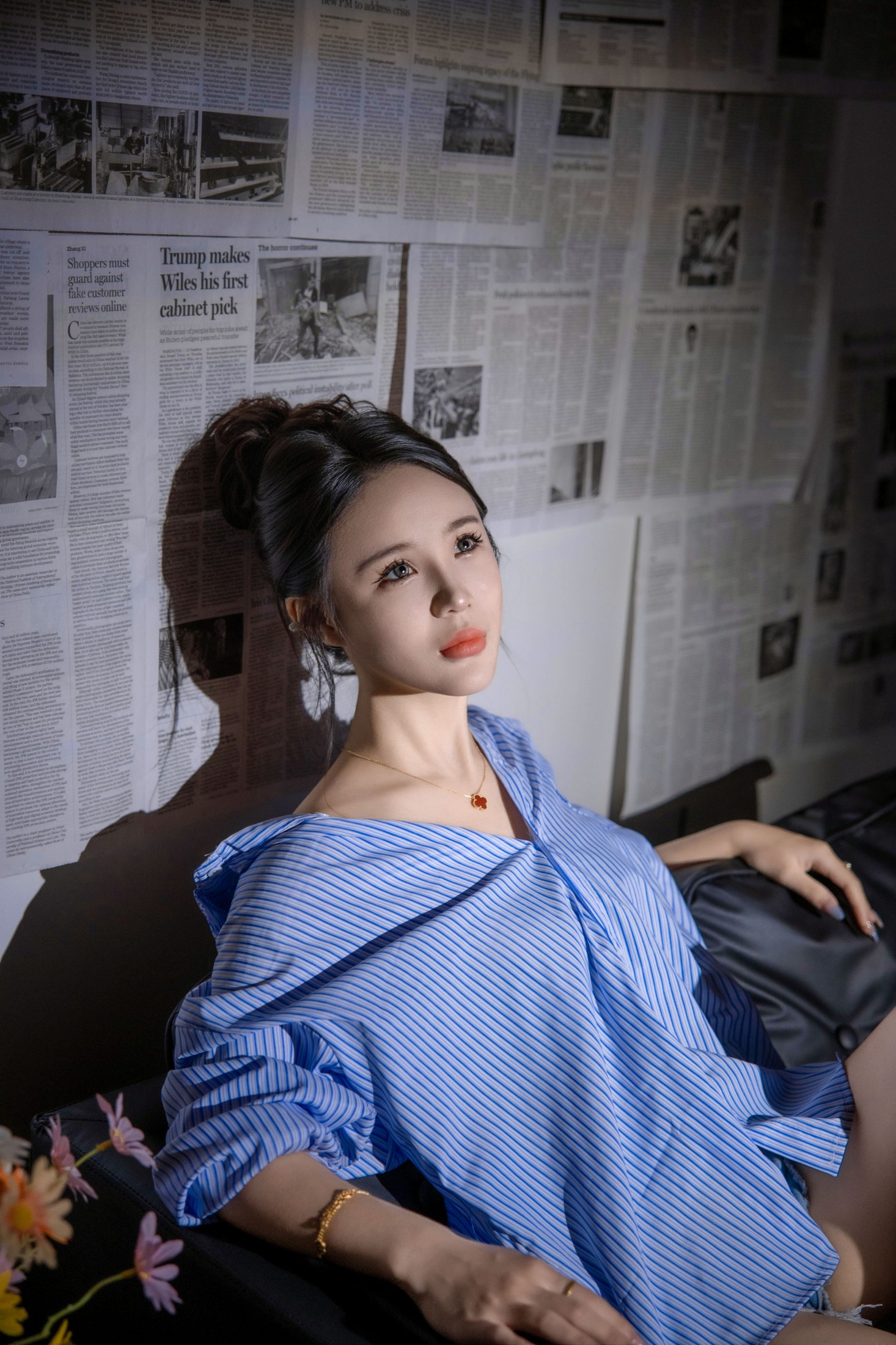 图片[6] - 钱程似锦. - 《冷调居家写真》[20P] - 机器猫次元 - 机器猫次元