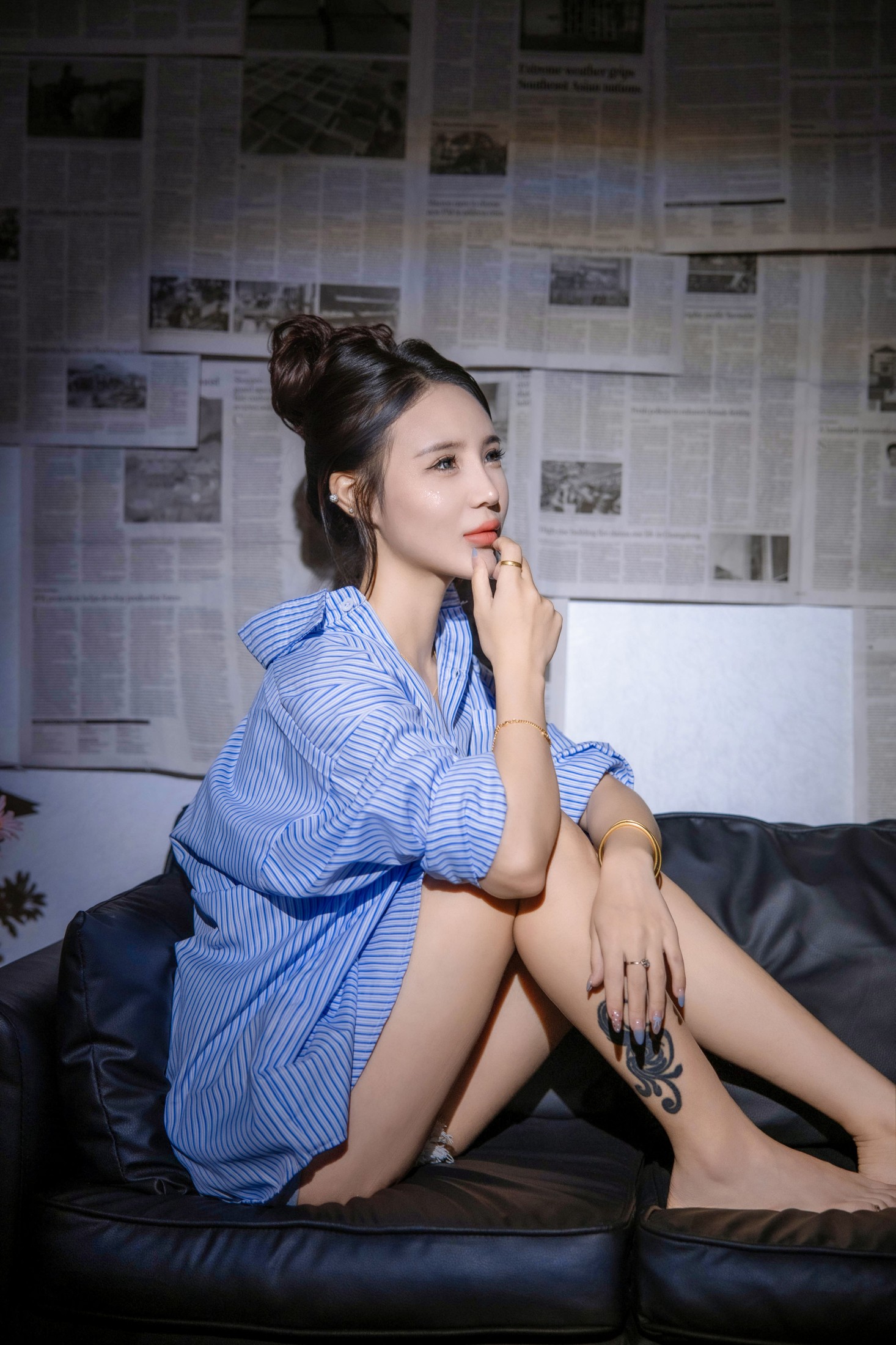 图片[4] - 钱程似锦. - 《冷调居家写真》[20P] - 机器猫次元 - 机器猫次元