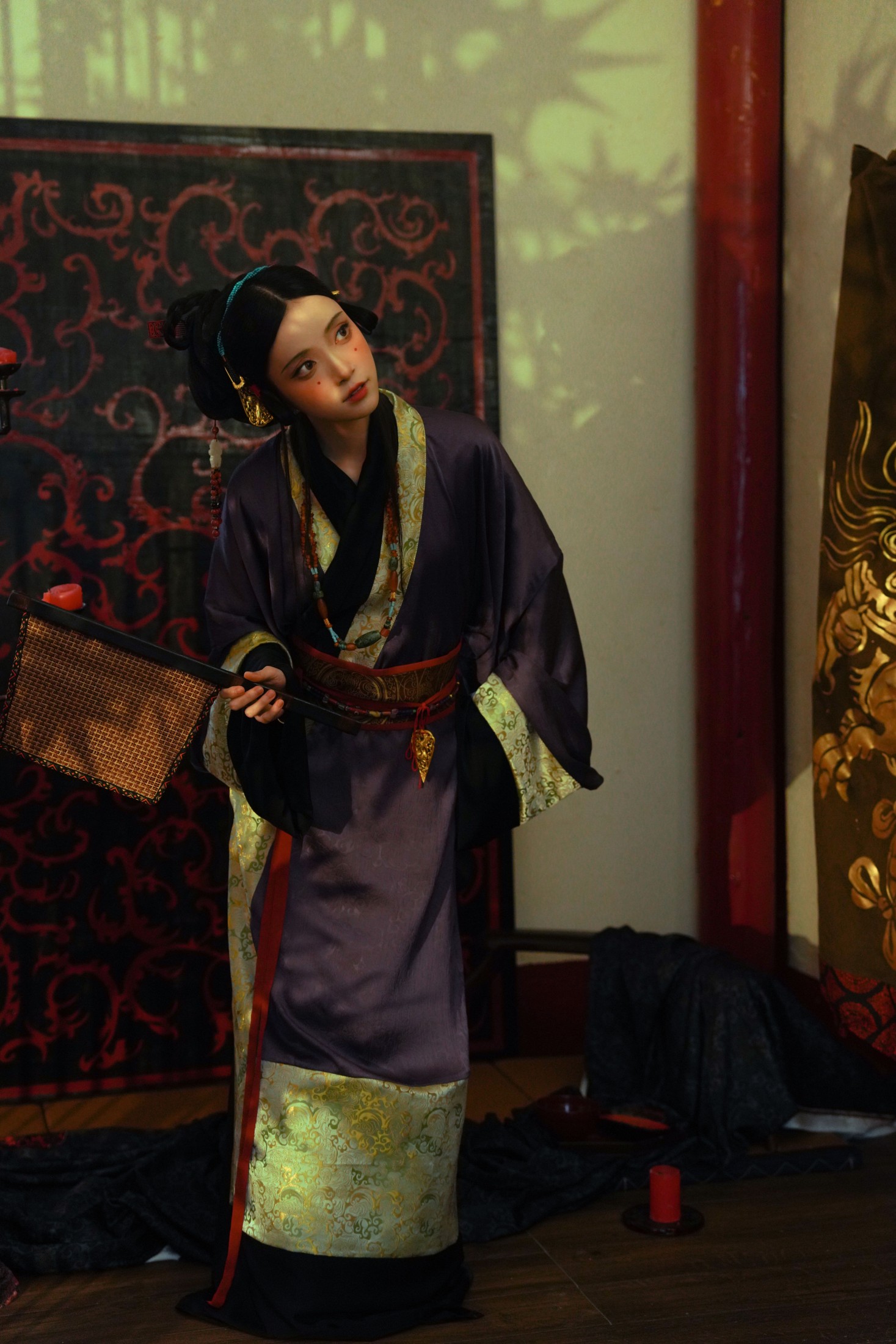 图片[1] - 桃迟 - 《长眉红妆，幽微烛火》[14P] - 机器猫次元 - 机器猫次元
