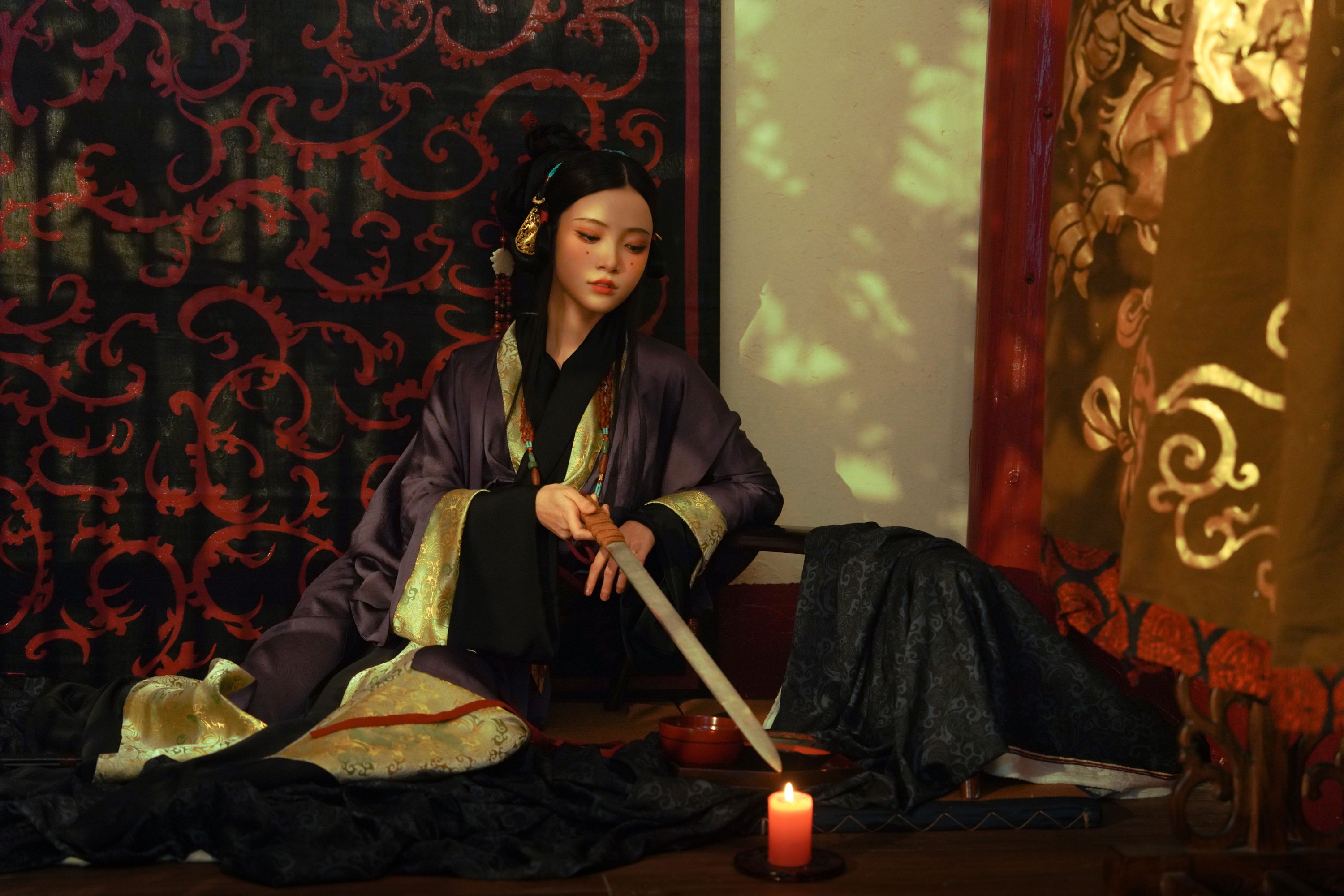 图片[5] - 桃迟 - 《长眉红妆，幽微烛火》[14P] - 机器猫次元 - 机器猫次元