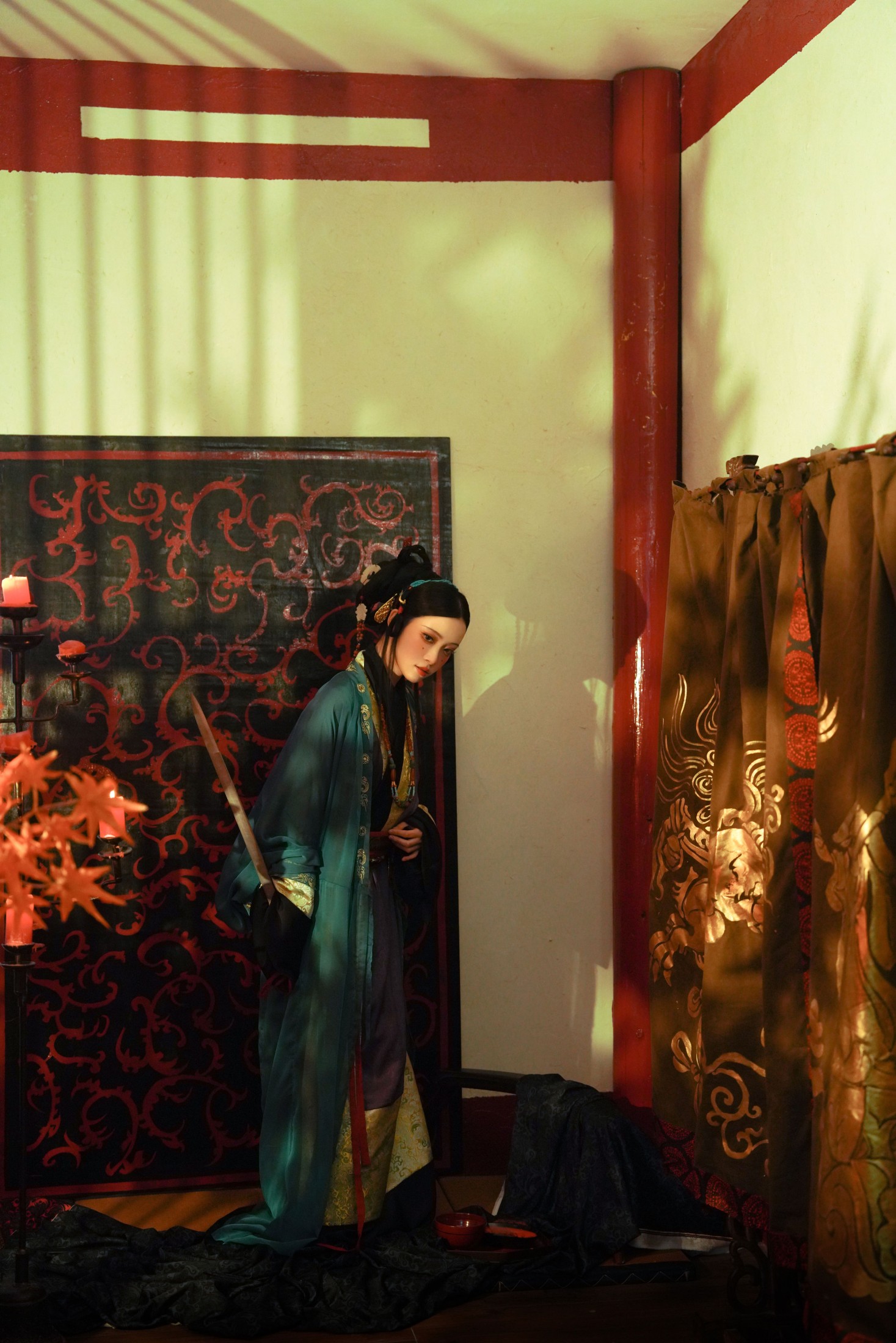 图片[7] - 桃迟 - 《长眉红妆，幽微烛火》[14P] - 机器猫次元 - 机器猫次元