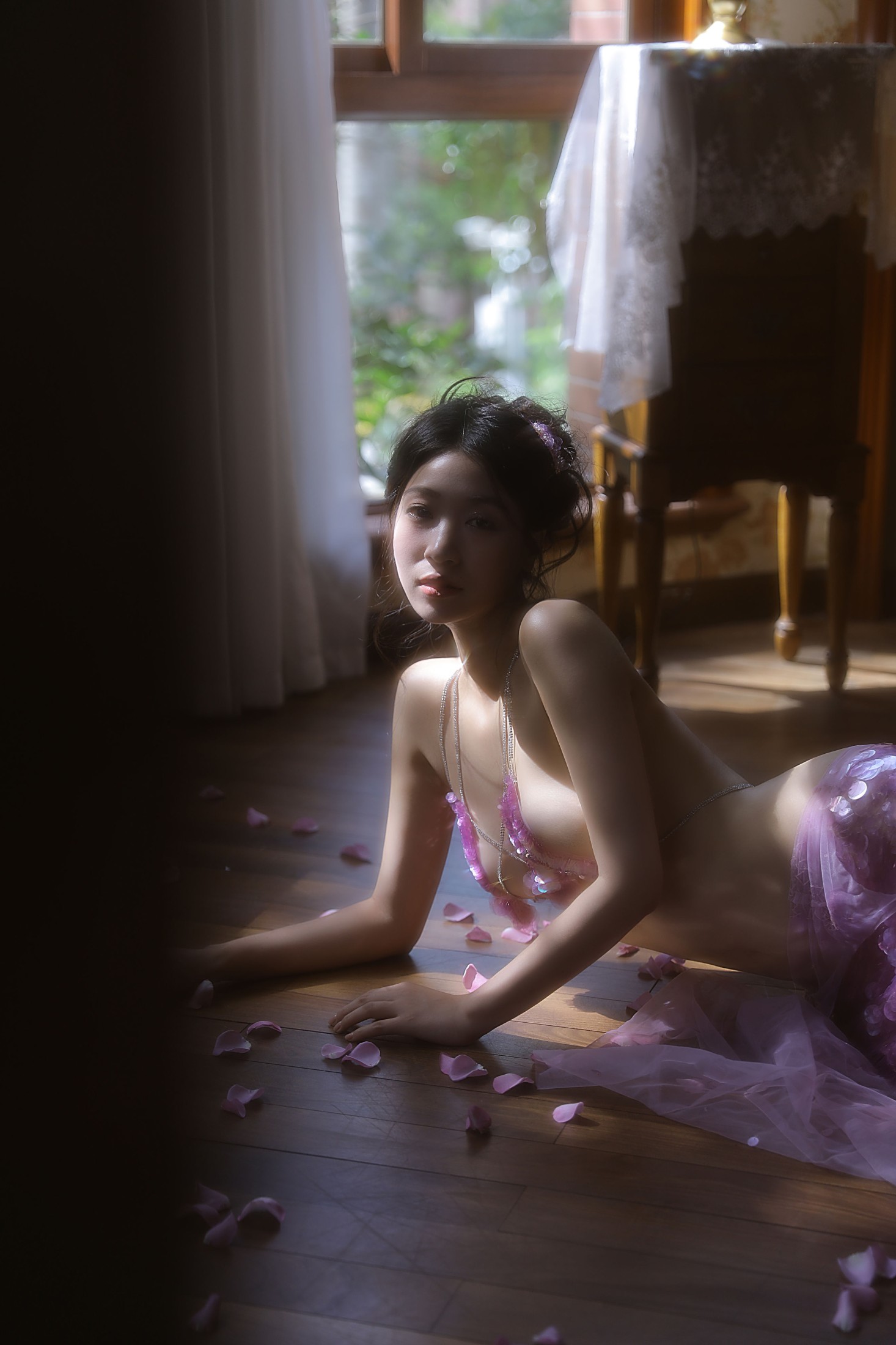 图片[1] - 鹿尾儿儿 - 《紫》[13P] - 机器猫次元 - 机器猫次元