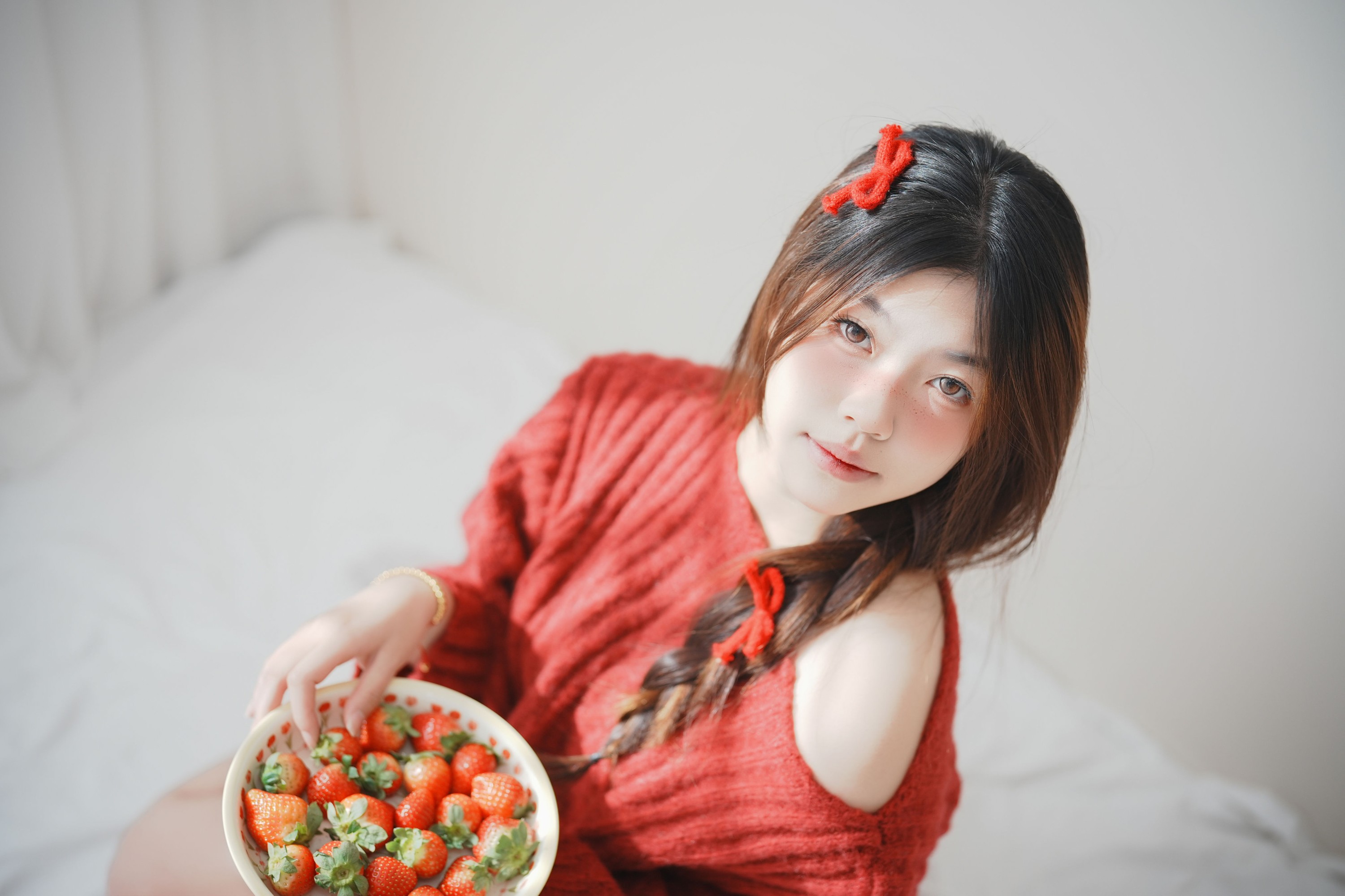 图片[7] - 静静已 - 《草莓 小白裙室内》[16P] - 机器猫次元 - 机器猫次元
