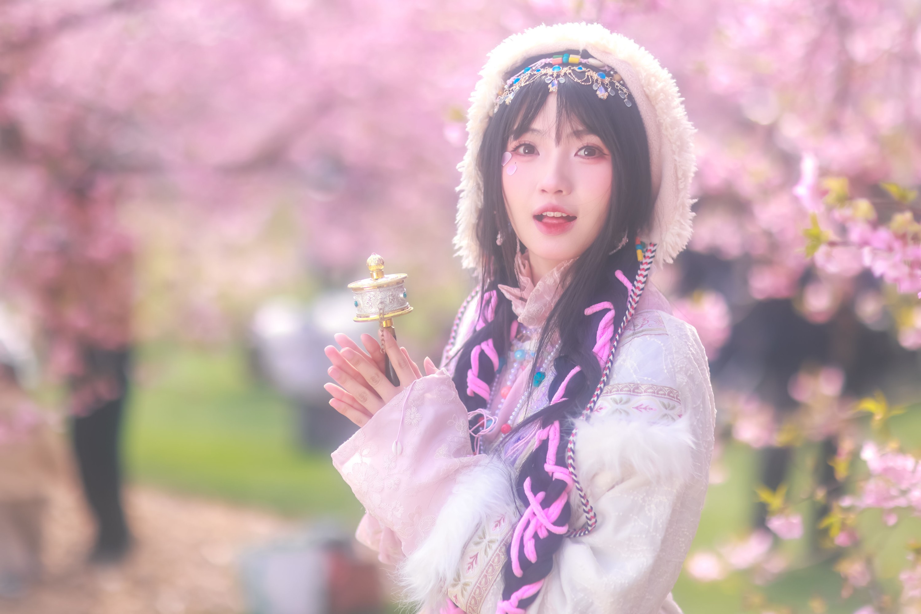 图片[1] - 敢小姐 - 《藏族少女の樱海》[26P] - 机器猫次元 - 机器猫次元