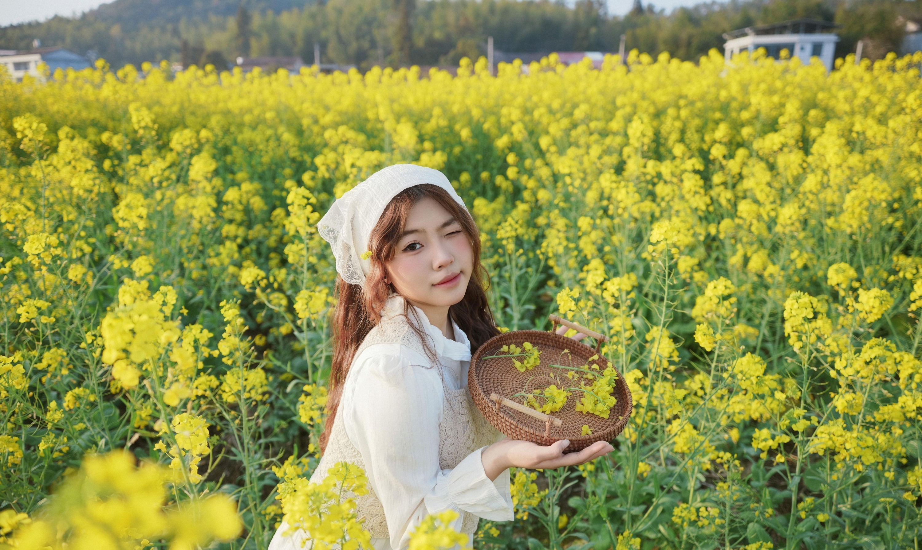 图片[2] - 静静已 - 《田园少女油菜花》[39P] - 机器猫次元 - 机器猫次元
