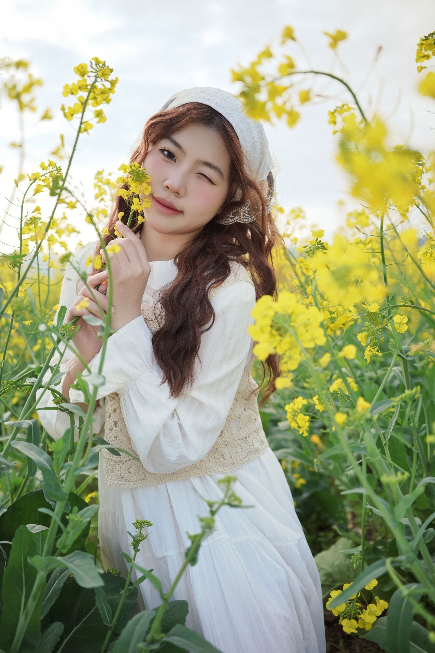 图片[8] - 静静已 - 《田园少女油菜花》[39P] - 机器猫次元 - 机器猫次元