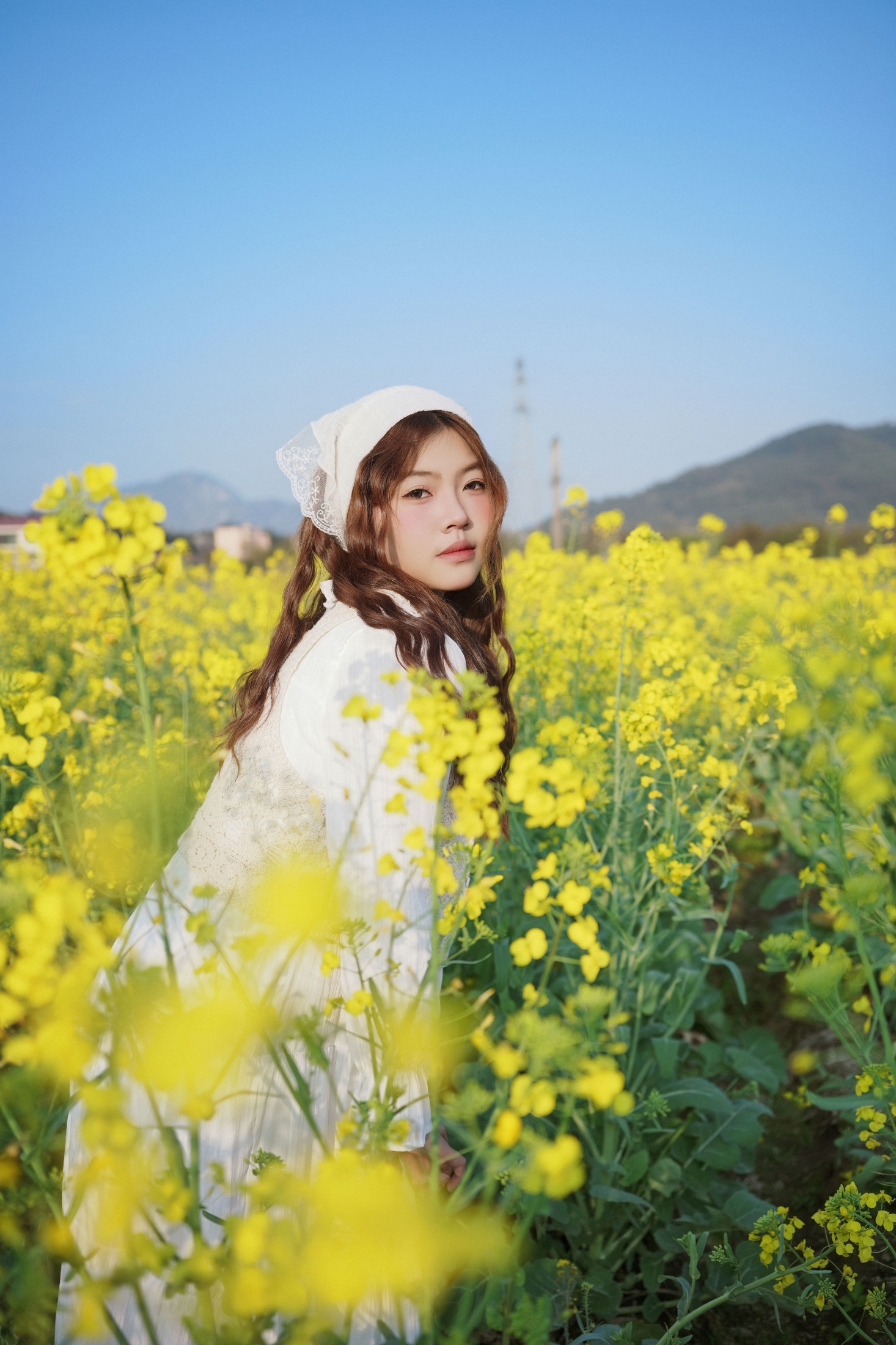 图片[5] - 静静已 - 《田园少女油菜花》[39P] - 机器猫次元 - 机器猫次元
