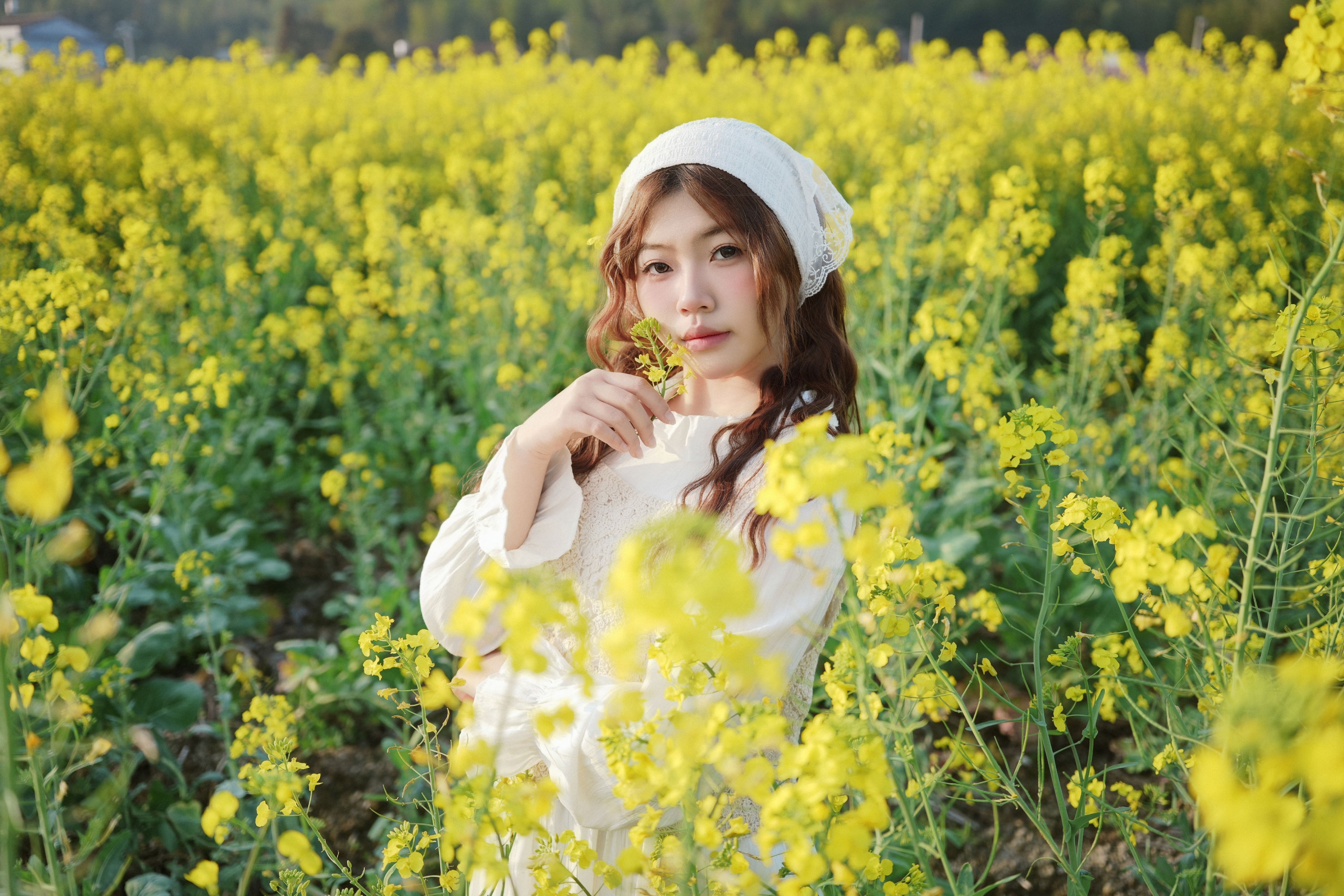 图片[7] - 静静已 - 《田园少女油菜花》[39P] - 机器猫次元 - 机器猫次元