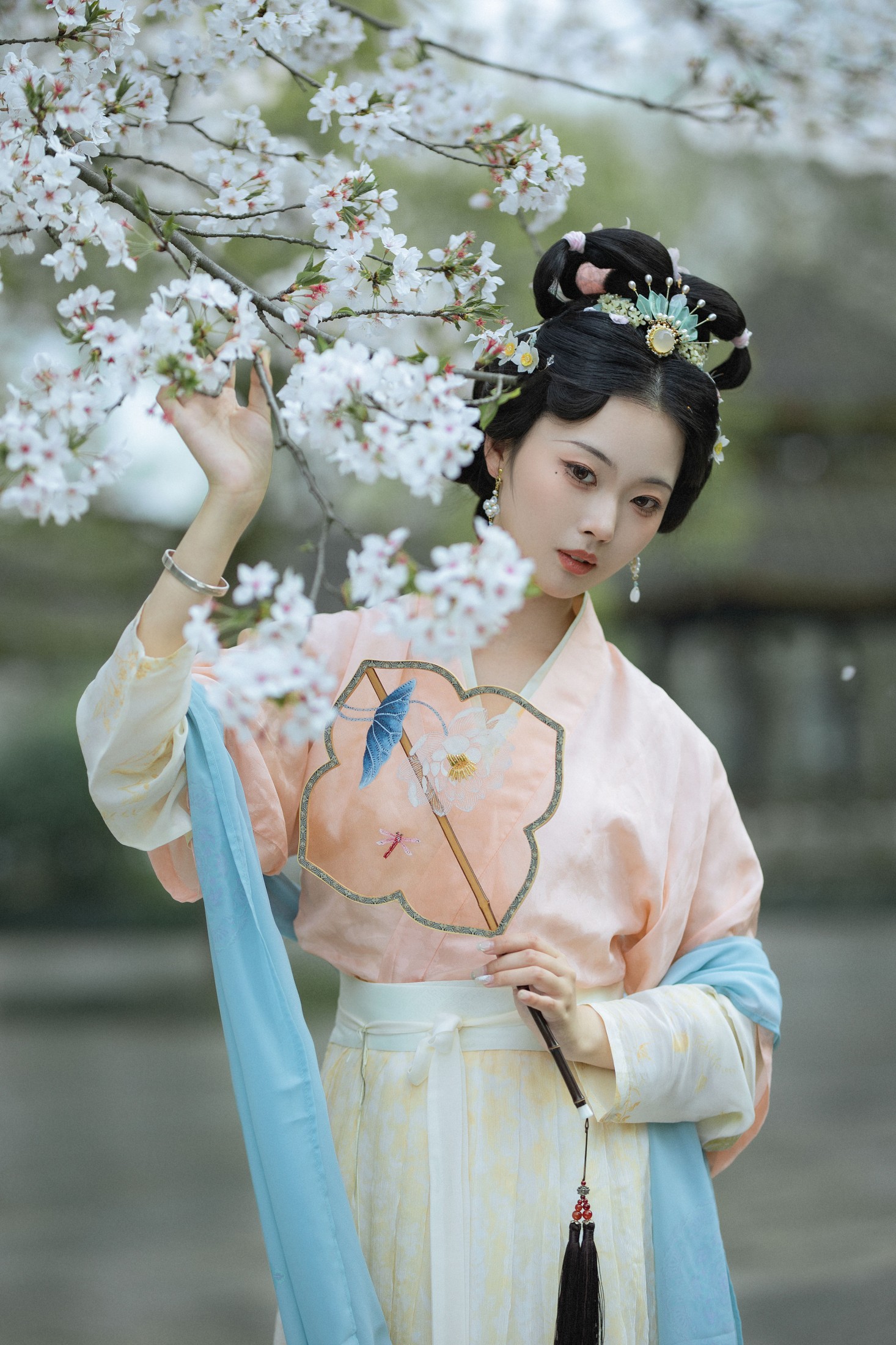 图片[6] - 汀贰 - 《樱花汉服》[13P] - 机器猫次元 - 机器猫次元