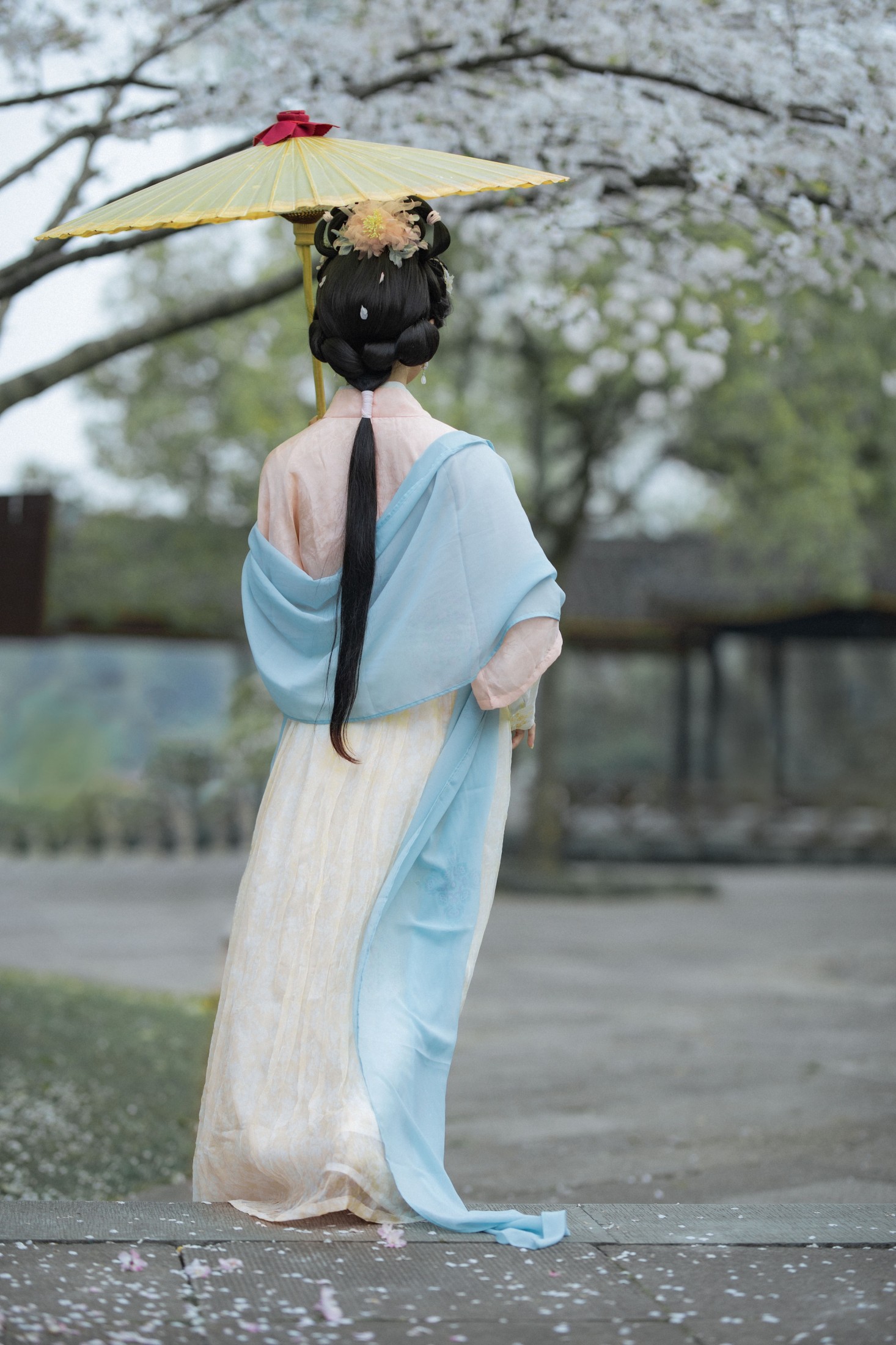 图片[4] - 汀贰 - 《樱花汉服》[13P] - 机器猫次元 - 机器猫次元