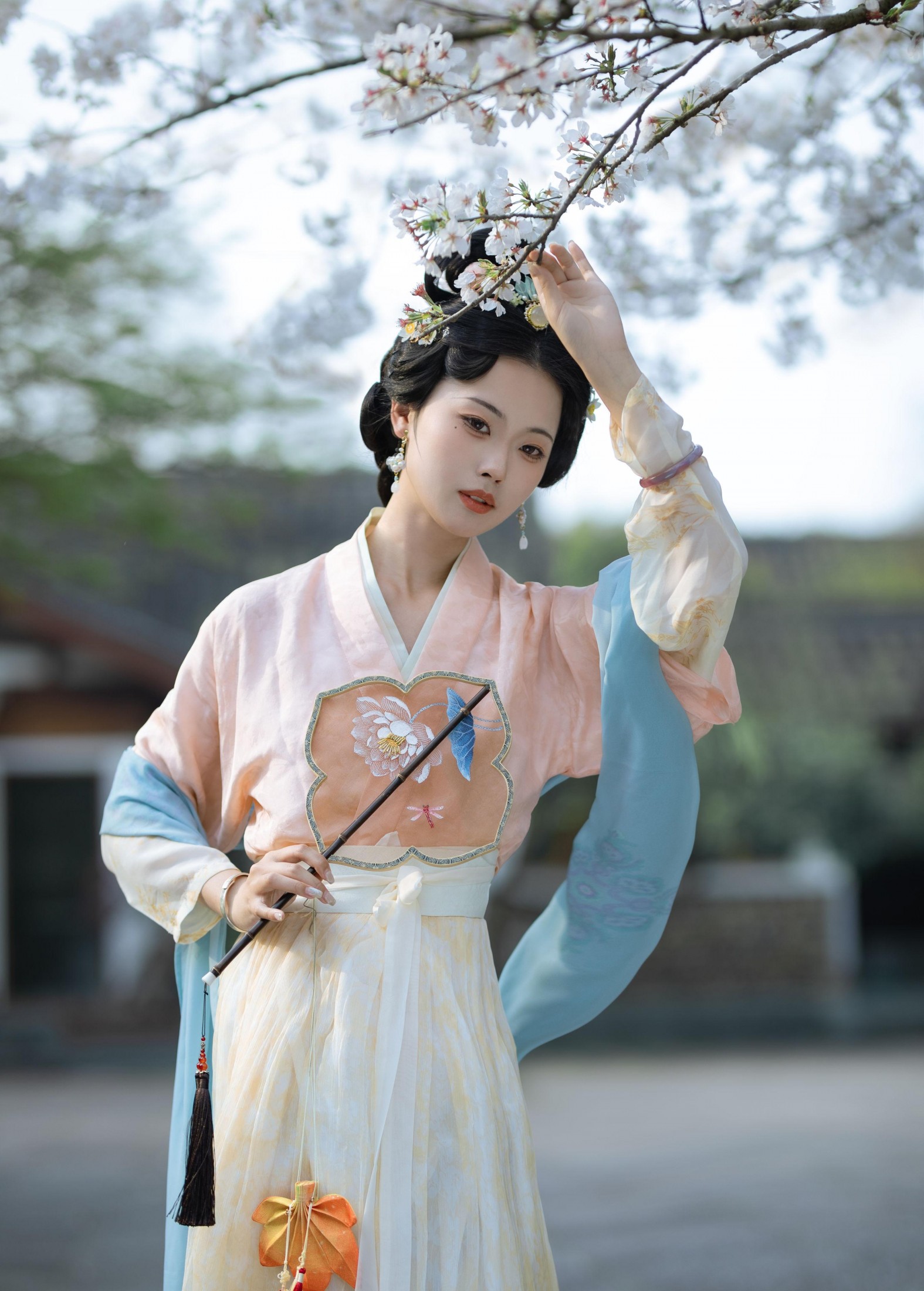 图片[2] - 汀贰 - 《樱花汉服》[13P] - 机器猫次元 - 机器猫次元