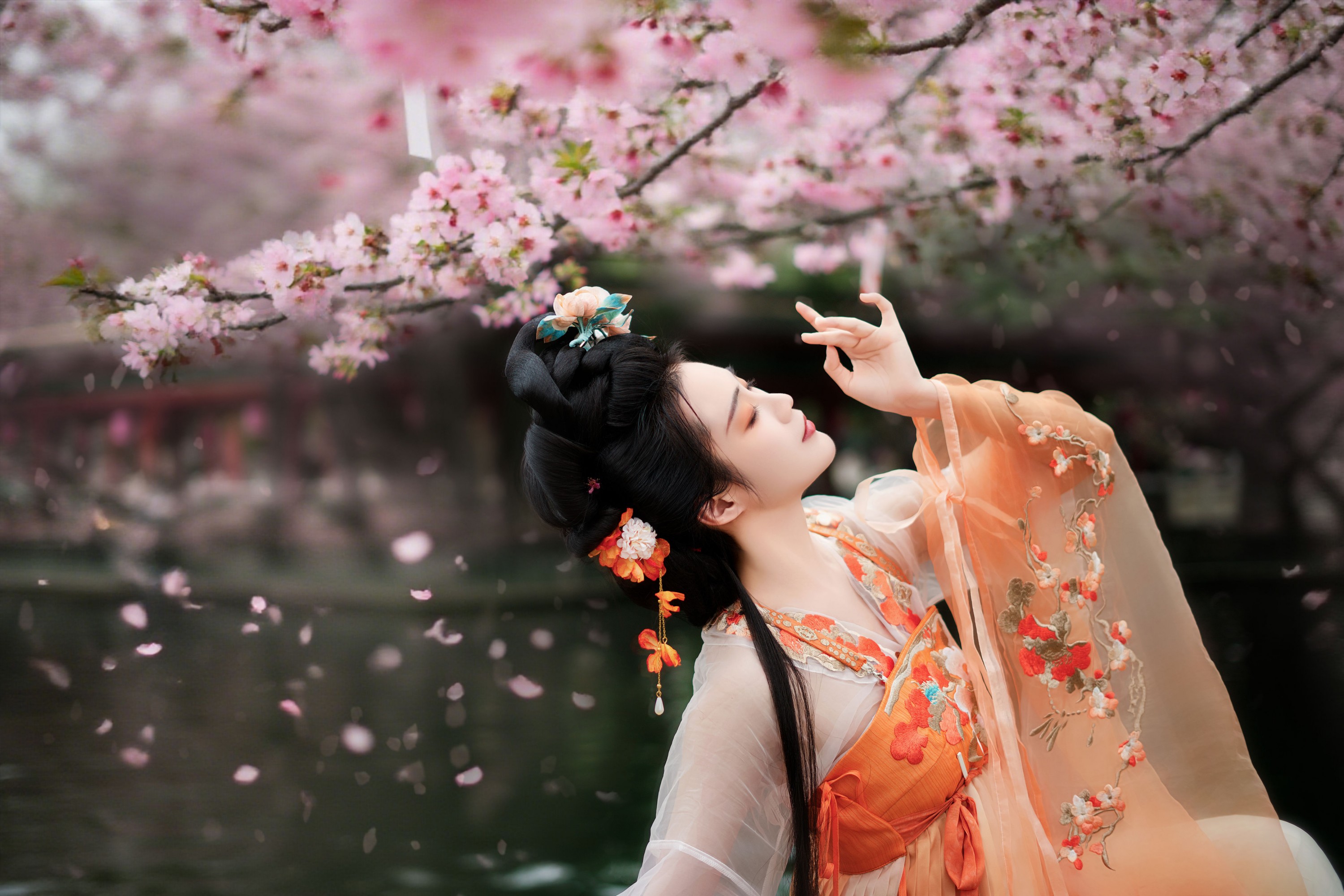 图片[4] - 艳子 - 《樱花树下》[18P] - 机器猫次元 - 机器猫次元