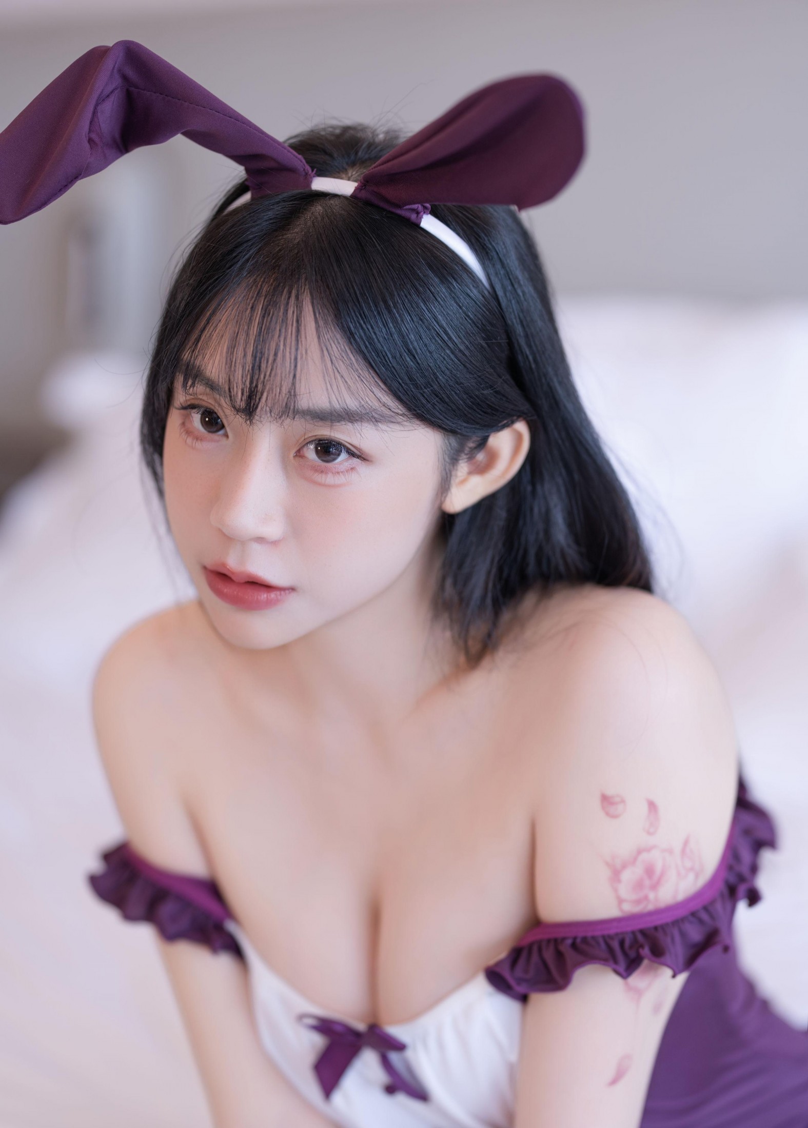 图片[2] - 一元同学Jodie - 《紫调兔耳，邂逅温柔》[57P] - 机器猫次元 - 机器猫次元