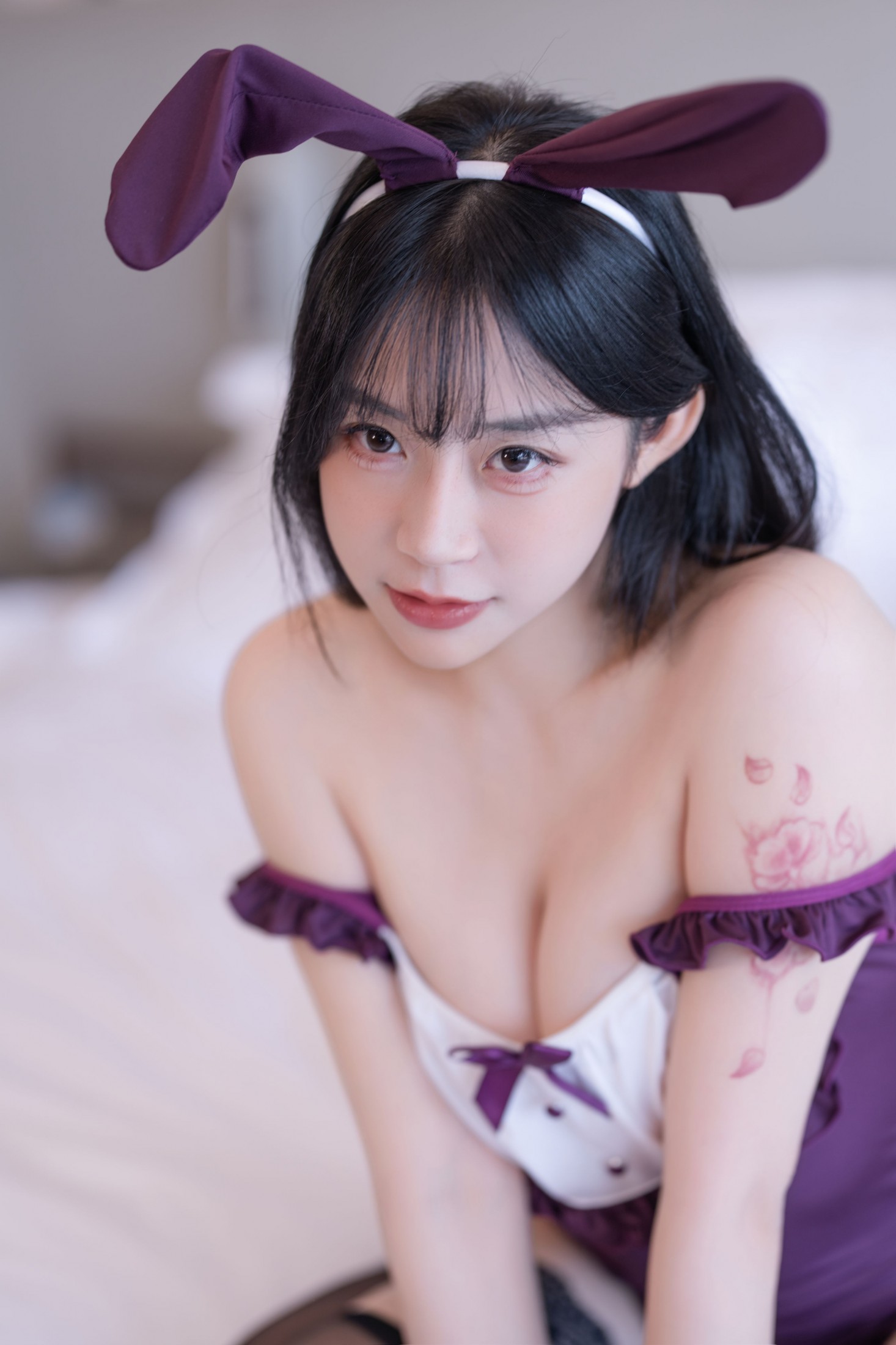 图片[5] - 一元同学Jodie - 《紫调兔耳，邂逅温柔》[57P] - 机器猫次元 - 机器猫次元