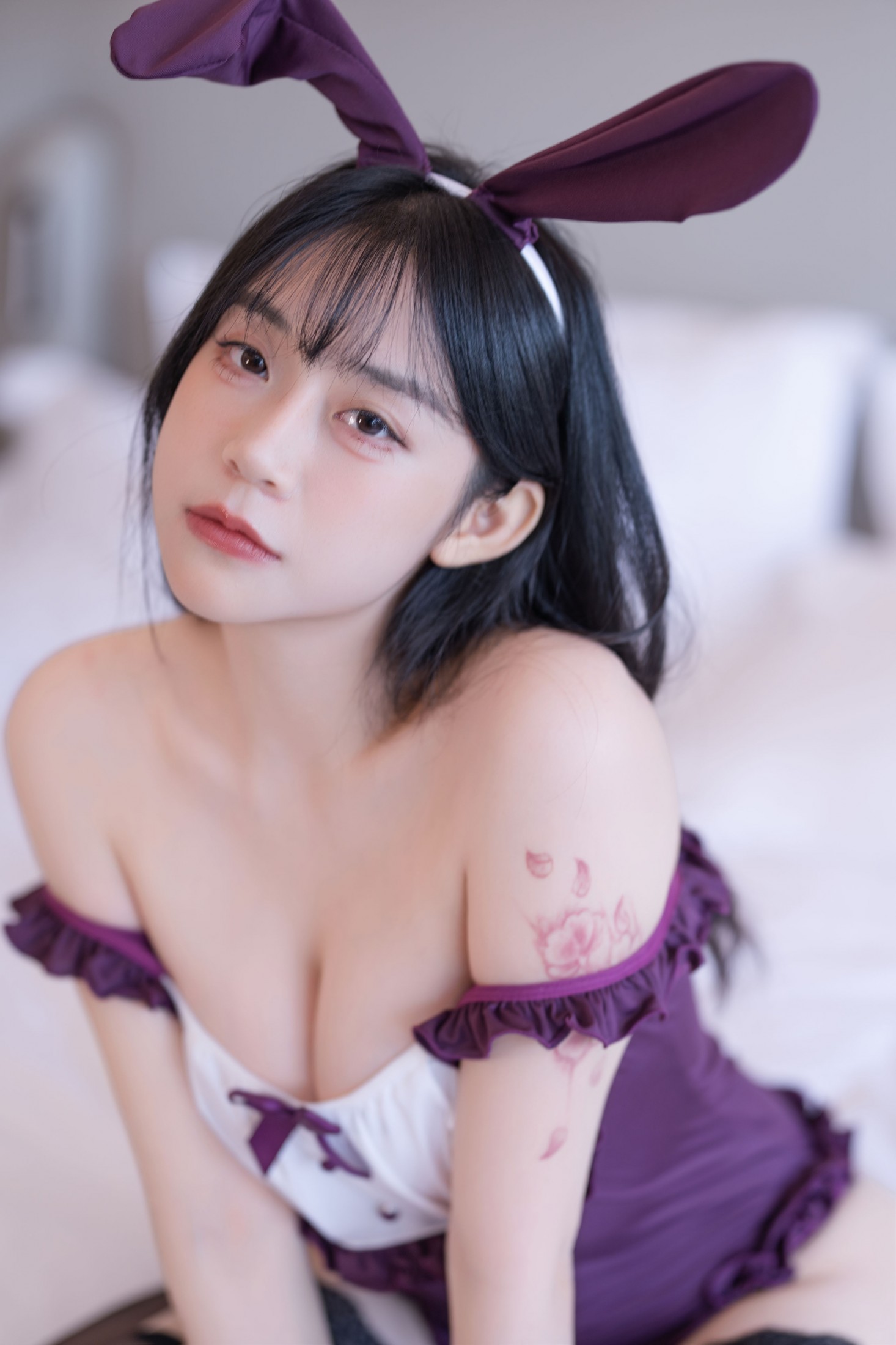 图片[3] - 一元同学Jodie - 《紫调兔耳，邂逅温柔》[57P] - 机器猫次元 - 机器猫次元