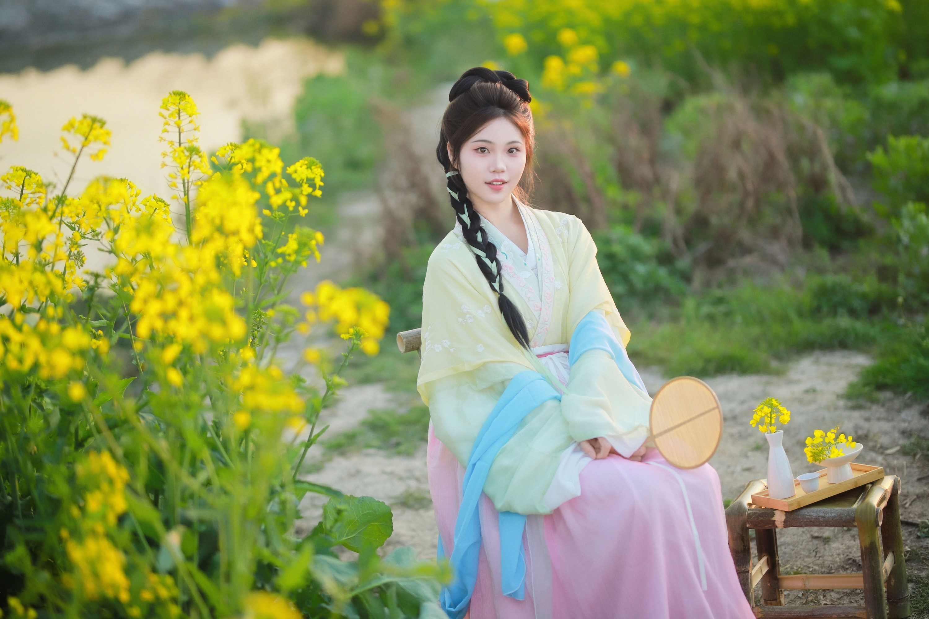 图片[3] - 今天要去化妆玲 - 《油菜花与少女》[13P] - 机器猫次元 - 机器猫次元