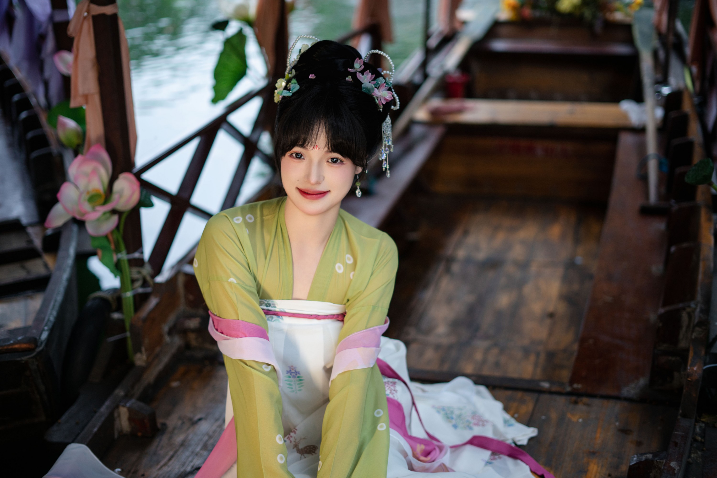 图片[1] - 嘉琪 - 《荷花小仙女》[17P] - 机器猫次元 - 机器猫次元