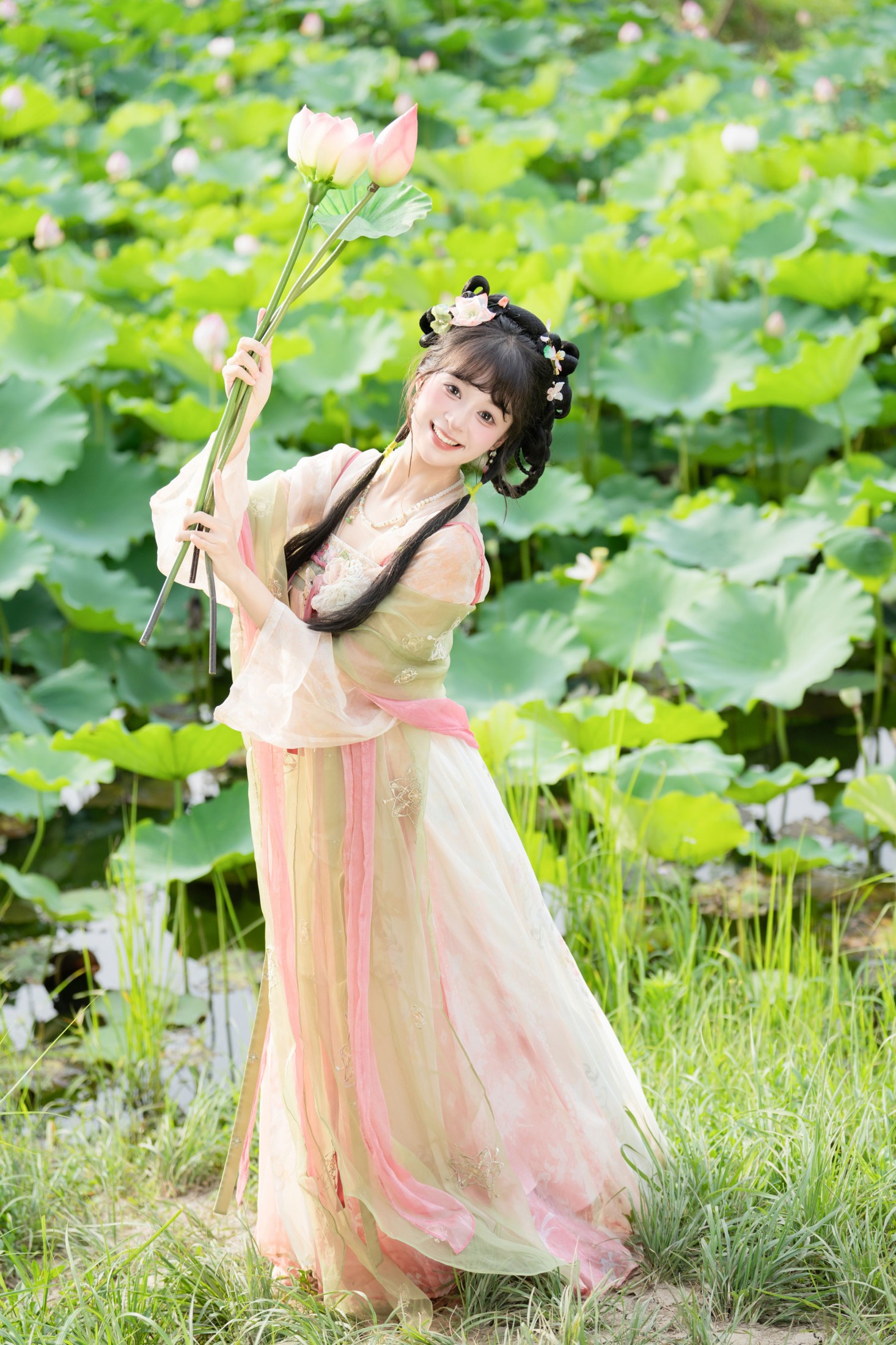 图片[1] - 夏芋小年 - 《荷花仙子》[52P] - 机器猫次元 - 机器猫次元