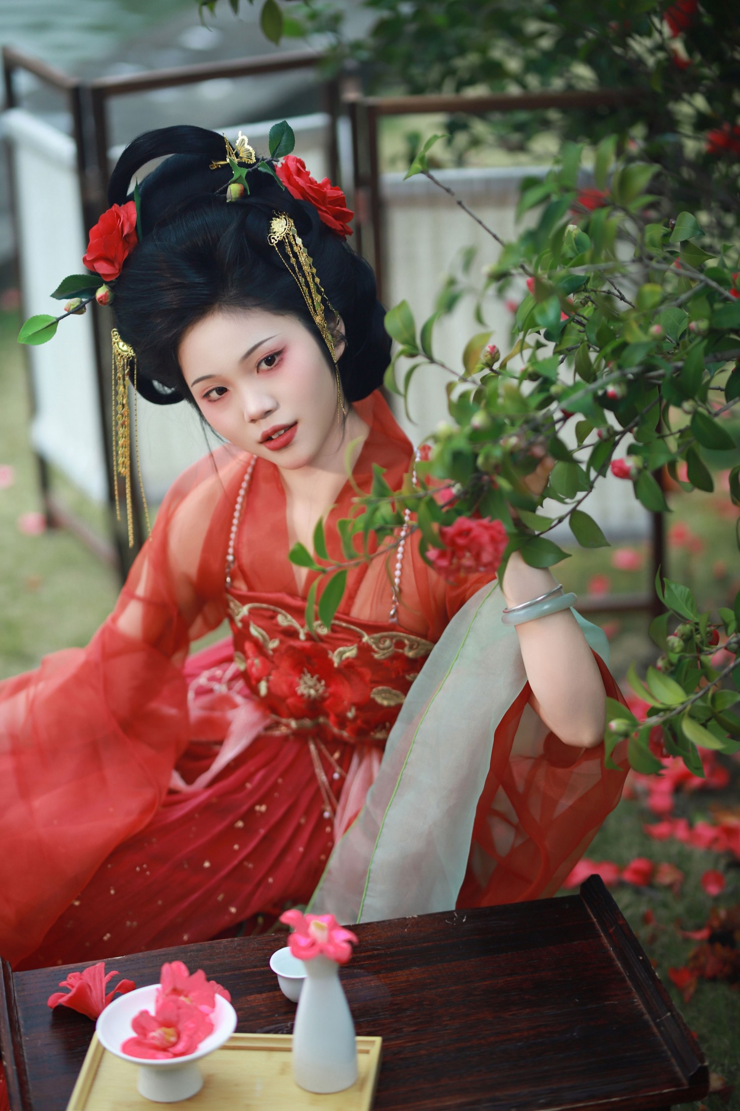 图片[3] - 今天要去化妆玲 - 《茶花与花魁》[13P] - 机器猫次元 - 机器猫次元