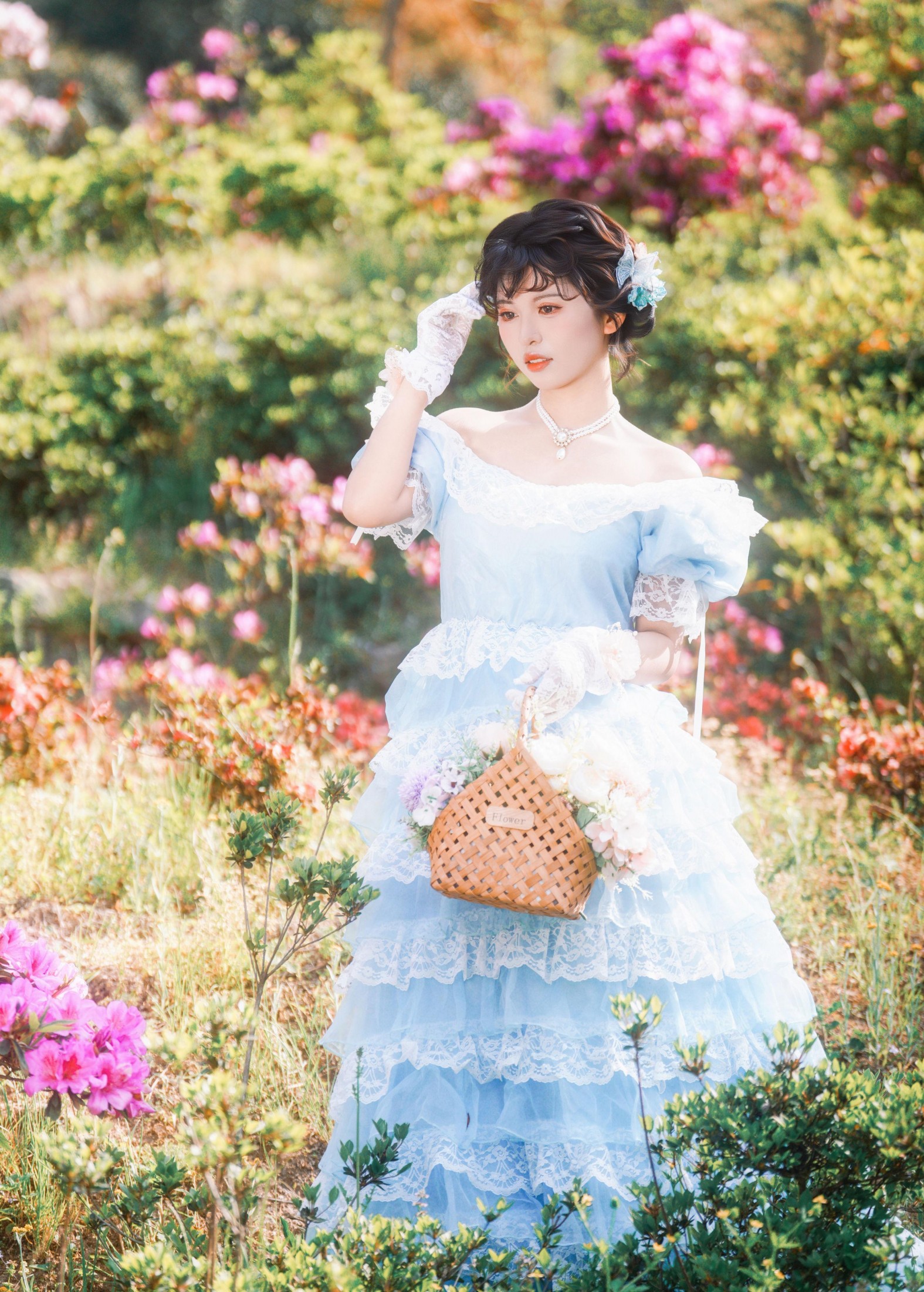 图片[2] - 桂花鸭 - 《法式人像-杜鹃花写真》[21P] - 机器猫次元 - 机器猫次元