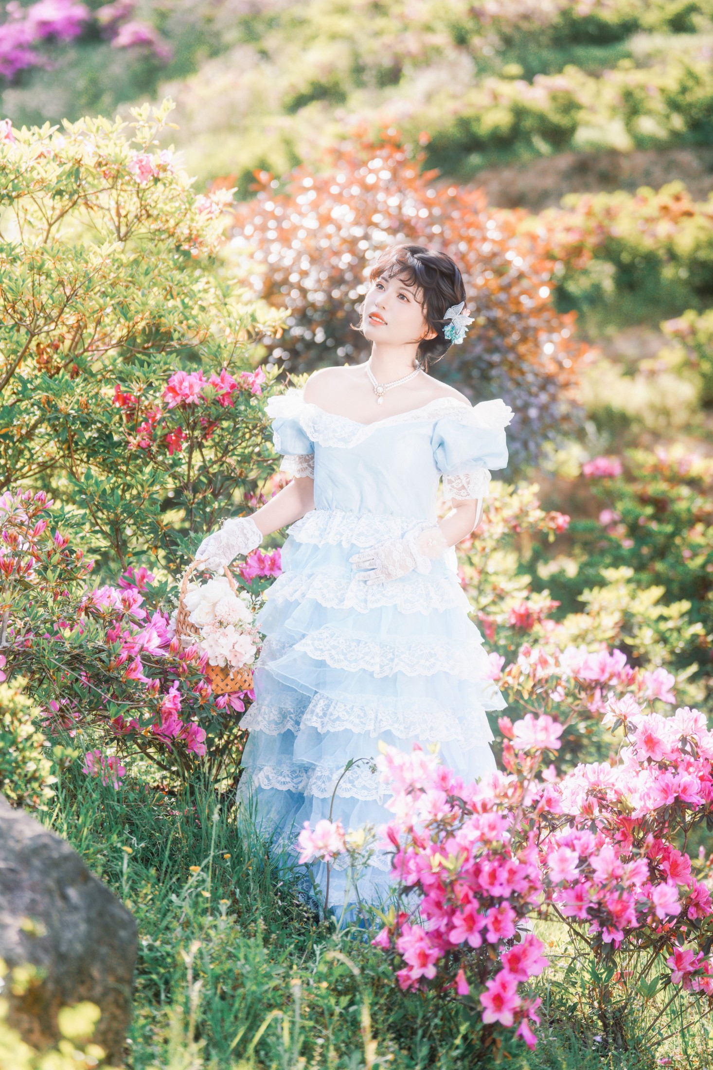 图片[3] - 桂花鸭 - 《法式人像-杜鹃花写真》[21P] - 机器猫次元 - 机器猫次元