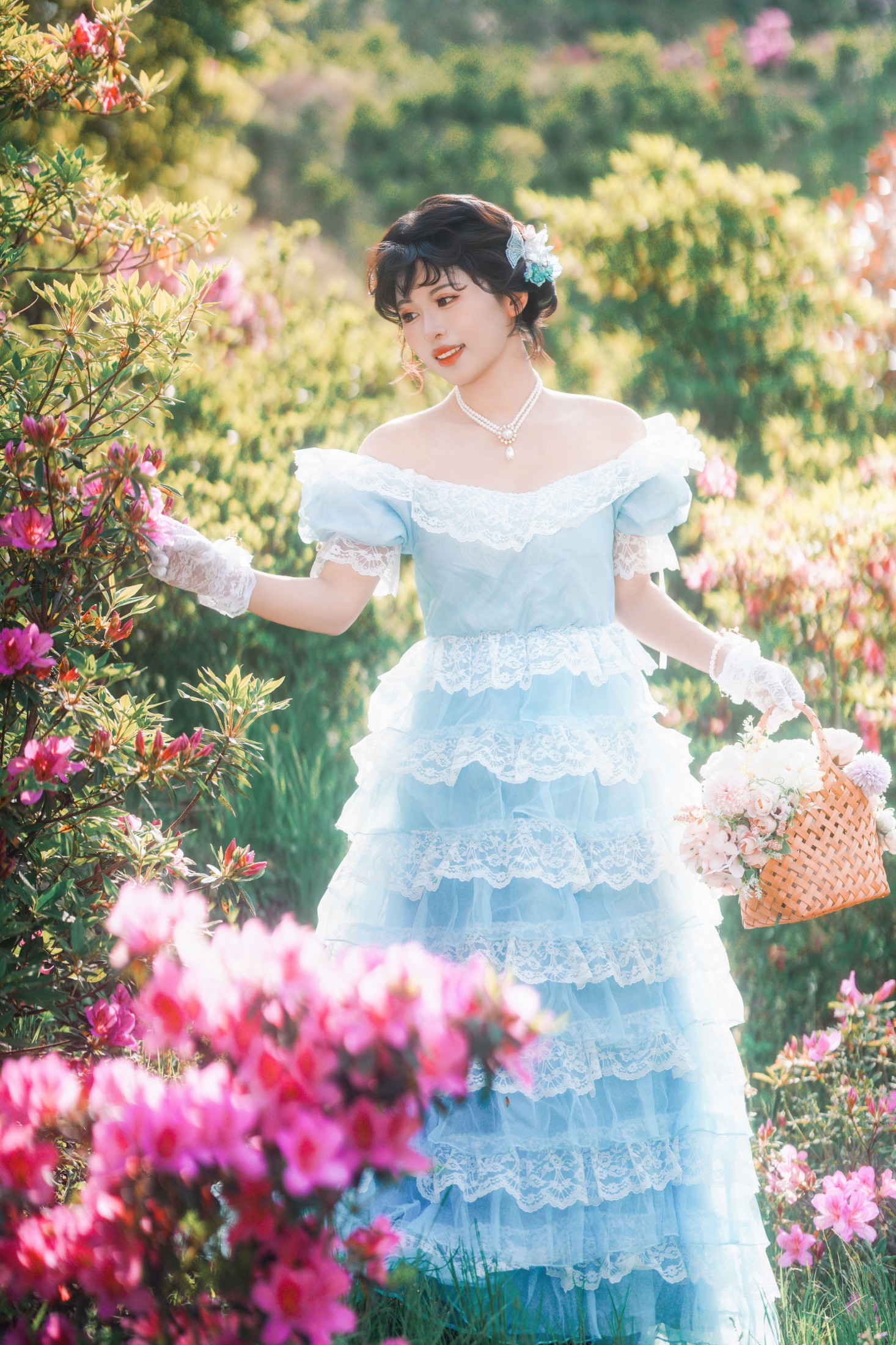 图片[8] - 桂花鸭 - 《法式人像-杜鹃花写真》[21P] - 机器猫次元 - 机器猫次元