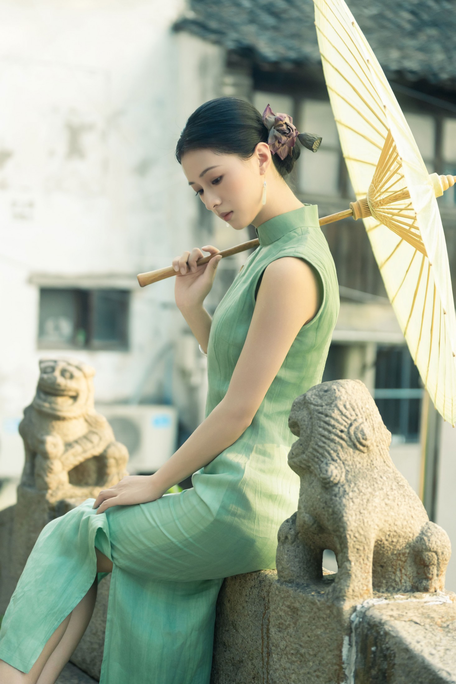 图片[8] - 沈嘉禾 - 《旗袍 | 江南女人》[13P] - 机器猫次元 - 机器猫次元