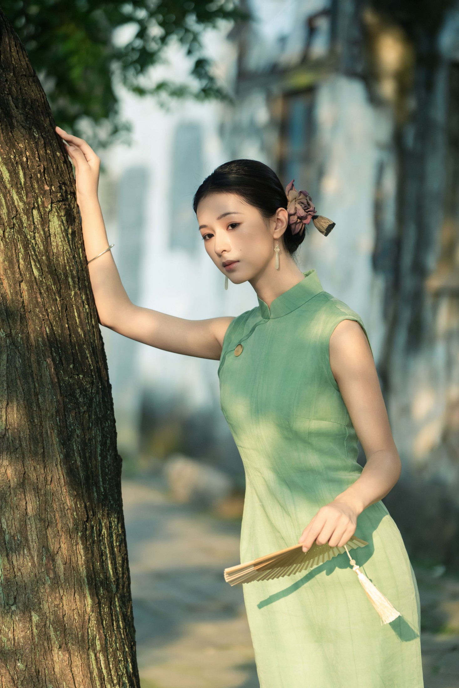 图片[4] - 沈嘉禾 - 《旗袍 | 江南女人》[13P] - 机器猫次元 - 机器猫次元