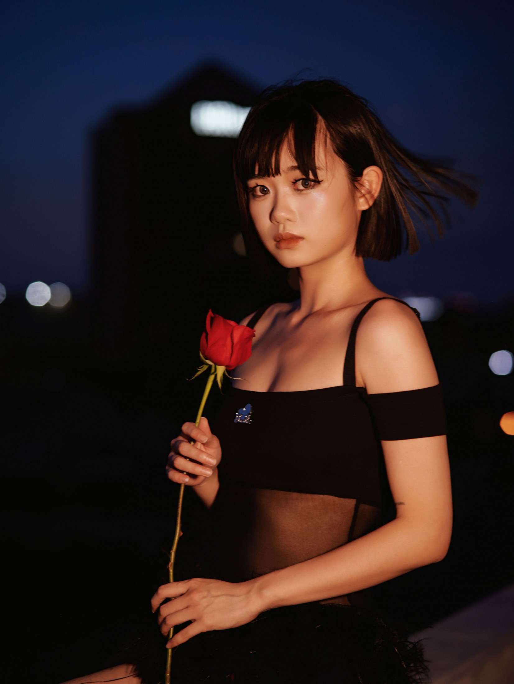 图片[3] - - 《天台性感纯欲风》[12P] - 机器猫次元 - 机器猫次元