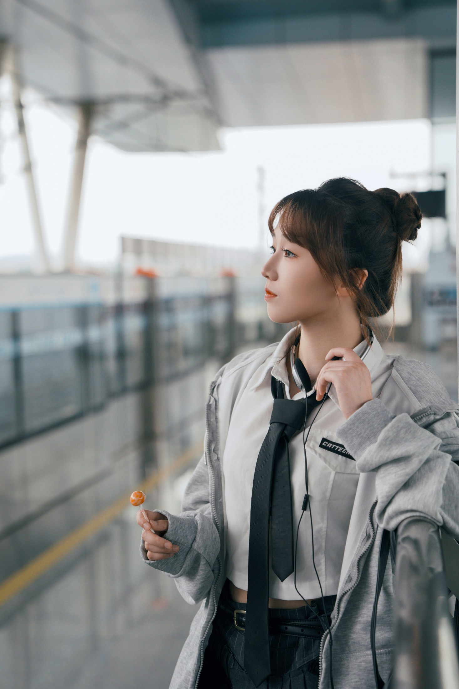 图片[6] - 柚子皮 - 《日系地铁站-“听见风，是青春留下的脚步声”》[19P] - 机器猫次元 - 机器猫次元