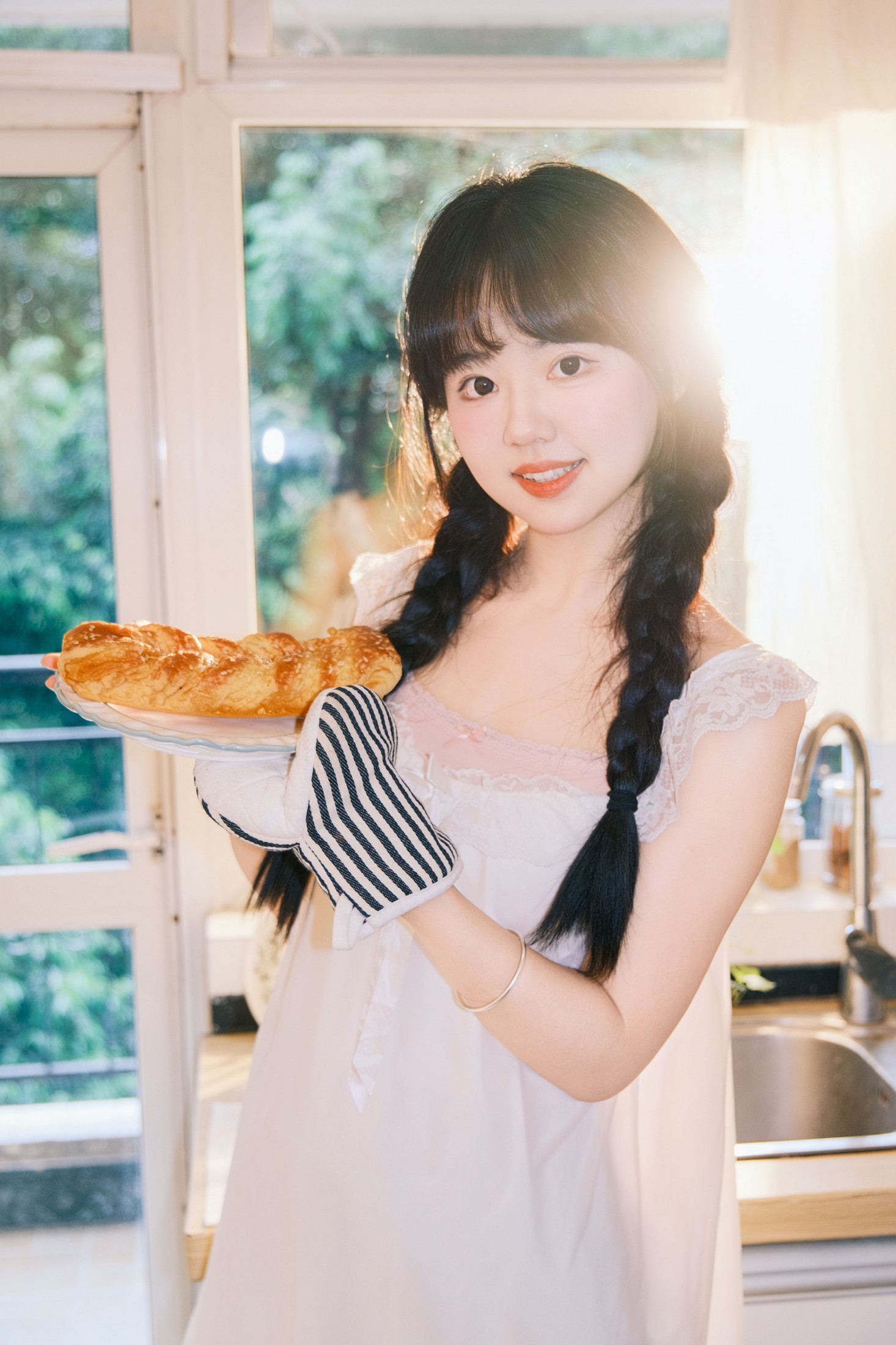 图片[1] - 小梨花儿 - 《早饭已经做好啦快起来吃饭啦》[21P] - 机器猫次元 - 机器猫次元