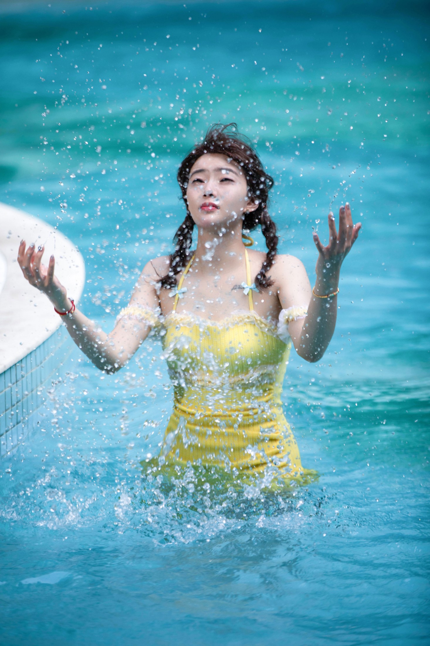图片[5] - 小林 - 《泳池的少女》[14P] - 机器猫次元 - 机器猫次元