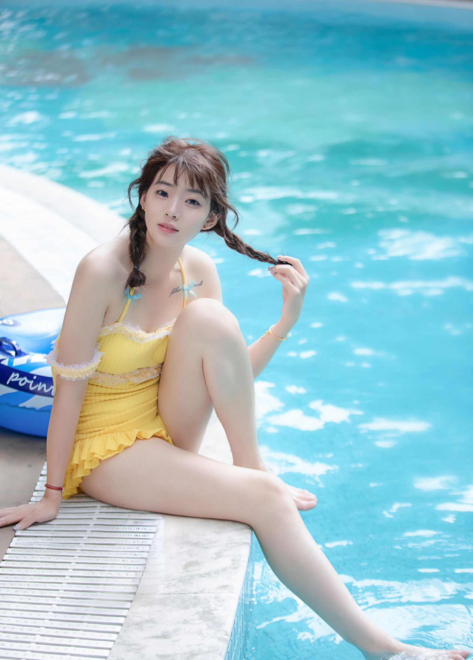 图片[2] - 小林 - 《泳池的少女》[14P] - 机器猫次元 - 机器猫次元
