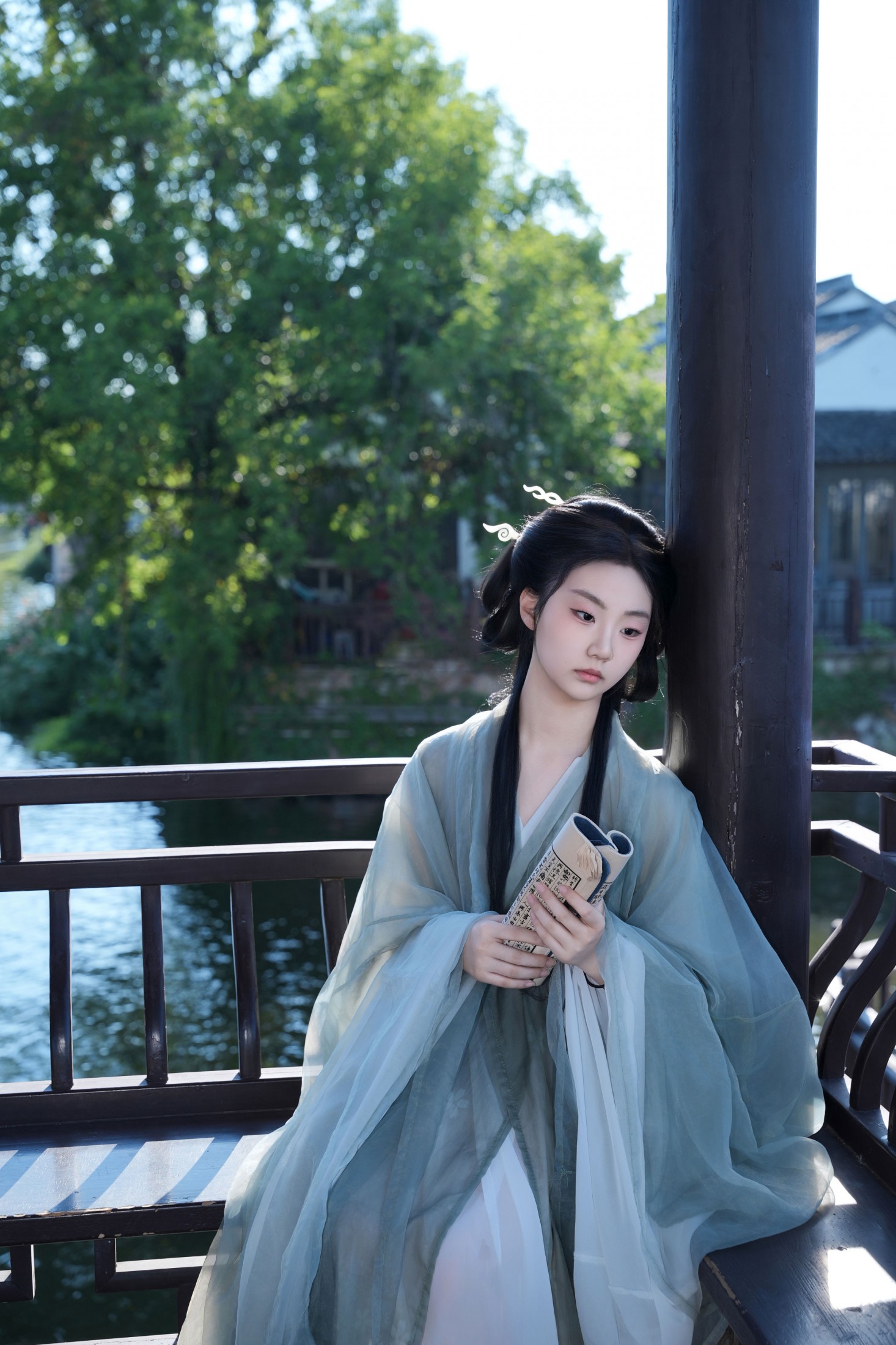 图片[3] - 青青 - 《清冷风汉服》[11P] - 机器猫次元 - 机器猫次元