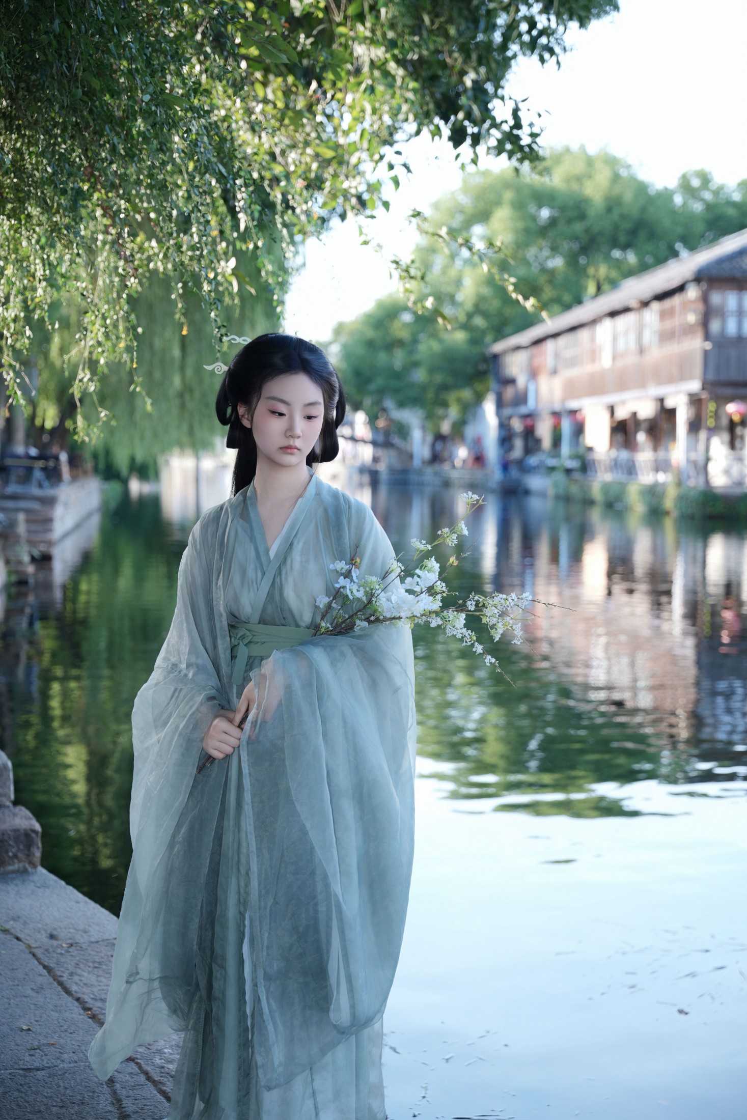 图片[7] - 青青 - 《清冷风汉服》[11P] - 机器猫次元 - 机器猫次元