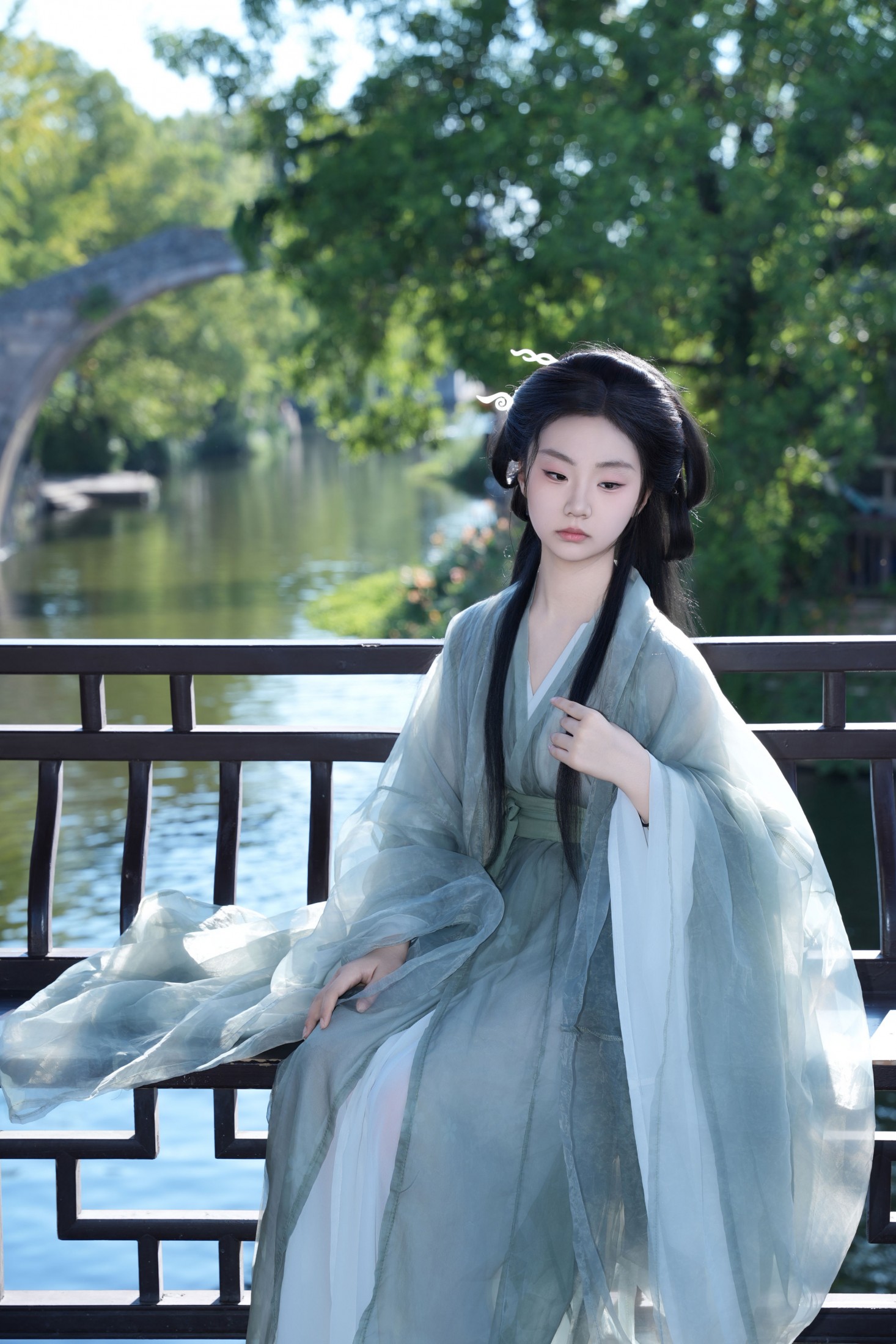 图片[1] - 青青 - 《清冷风汉服》[11P] - 机器猫次元 - 机器猫次元