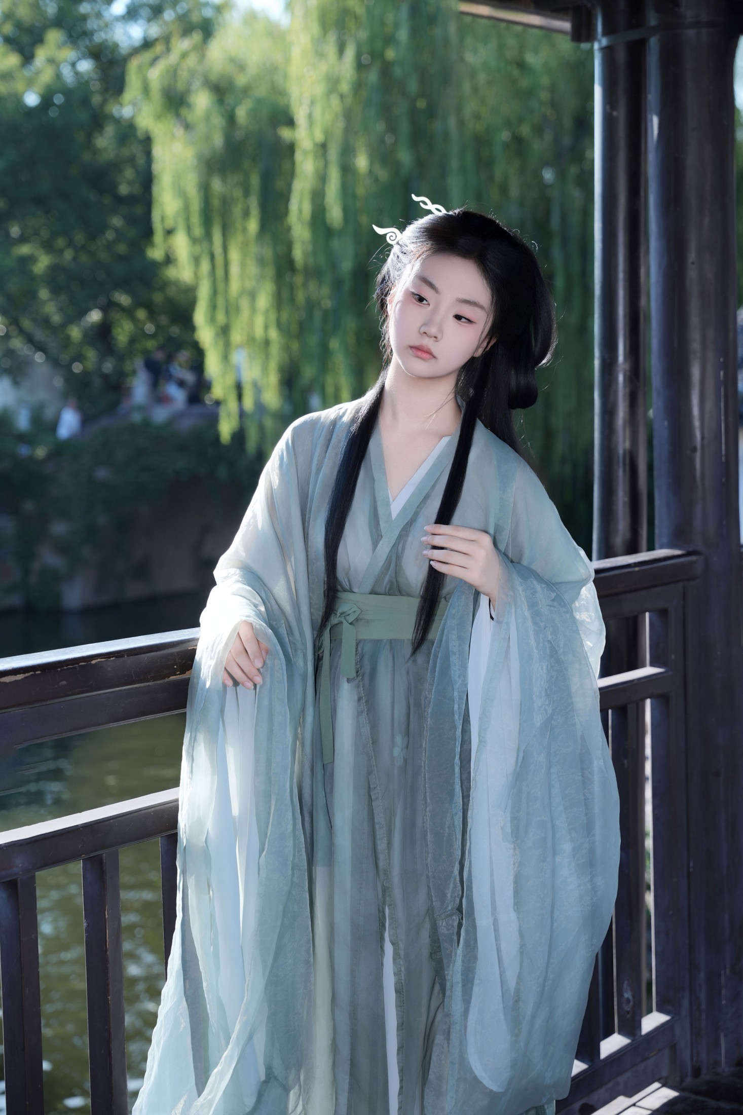 图片[8] - 青青 - 《清冷风汉服》[11P] - 机器猫次元 - 机器猫次元