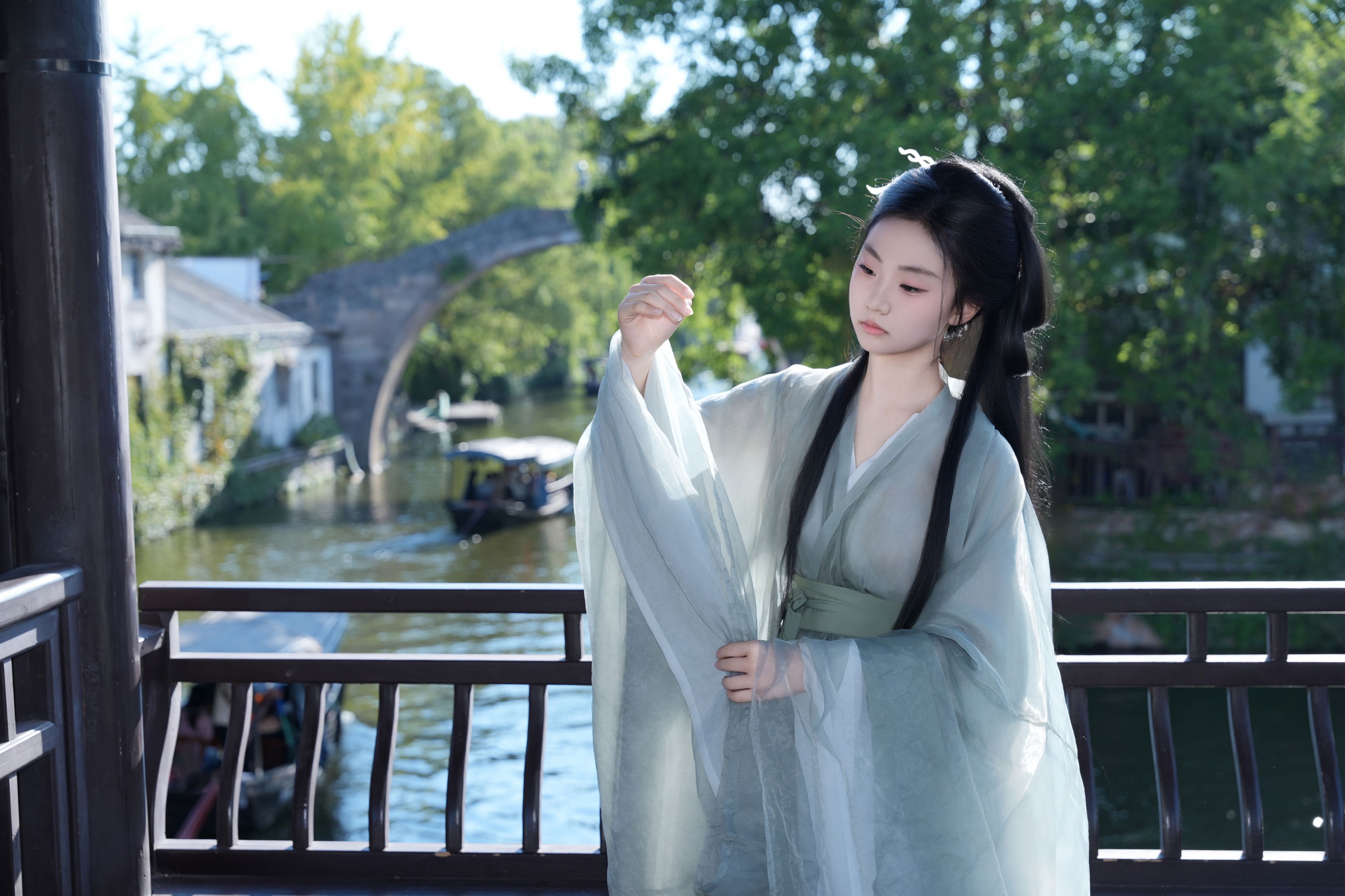 图片[5] - 青青 - 《清冷风汉服》[11P] - 机器猫次元 - 机器猫次元