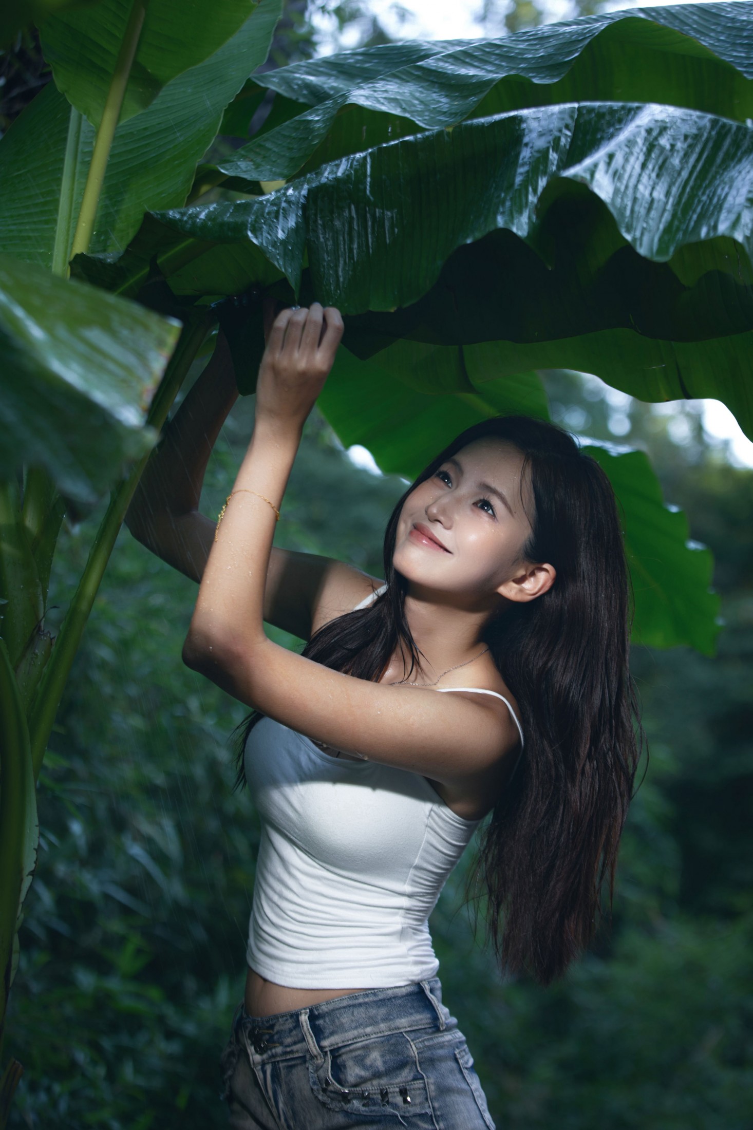 图片[1] - - 《雨打芭蕉》[17P] - 机器猫次元 - 机器猫次元