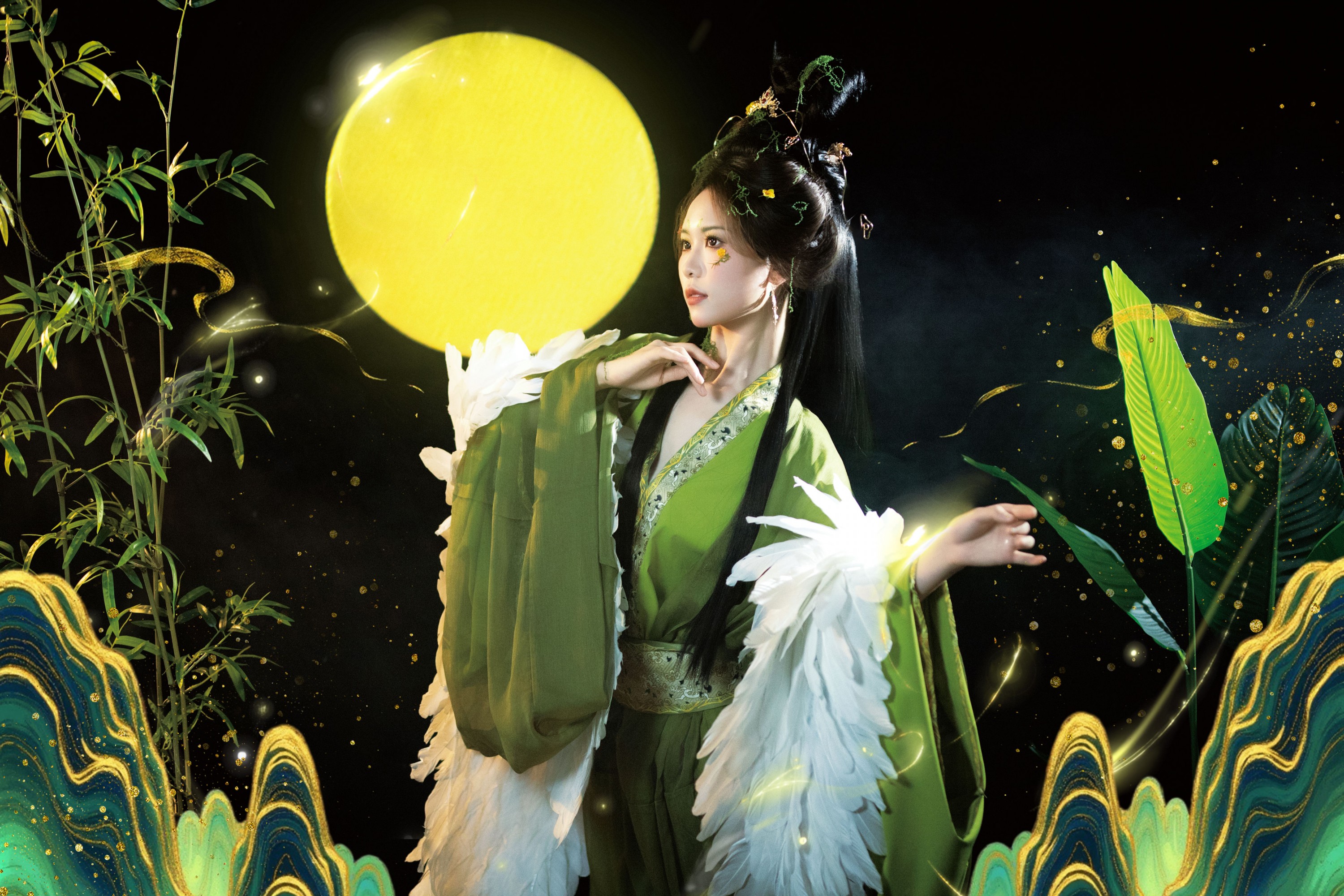 图片[1] - 憨憨婷… - 《山鬼》[14P] - 机器猫次元 - 机器猫次元