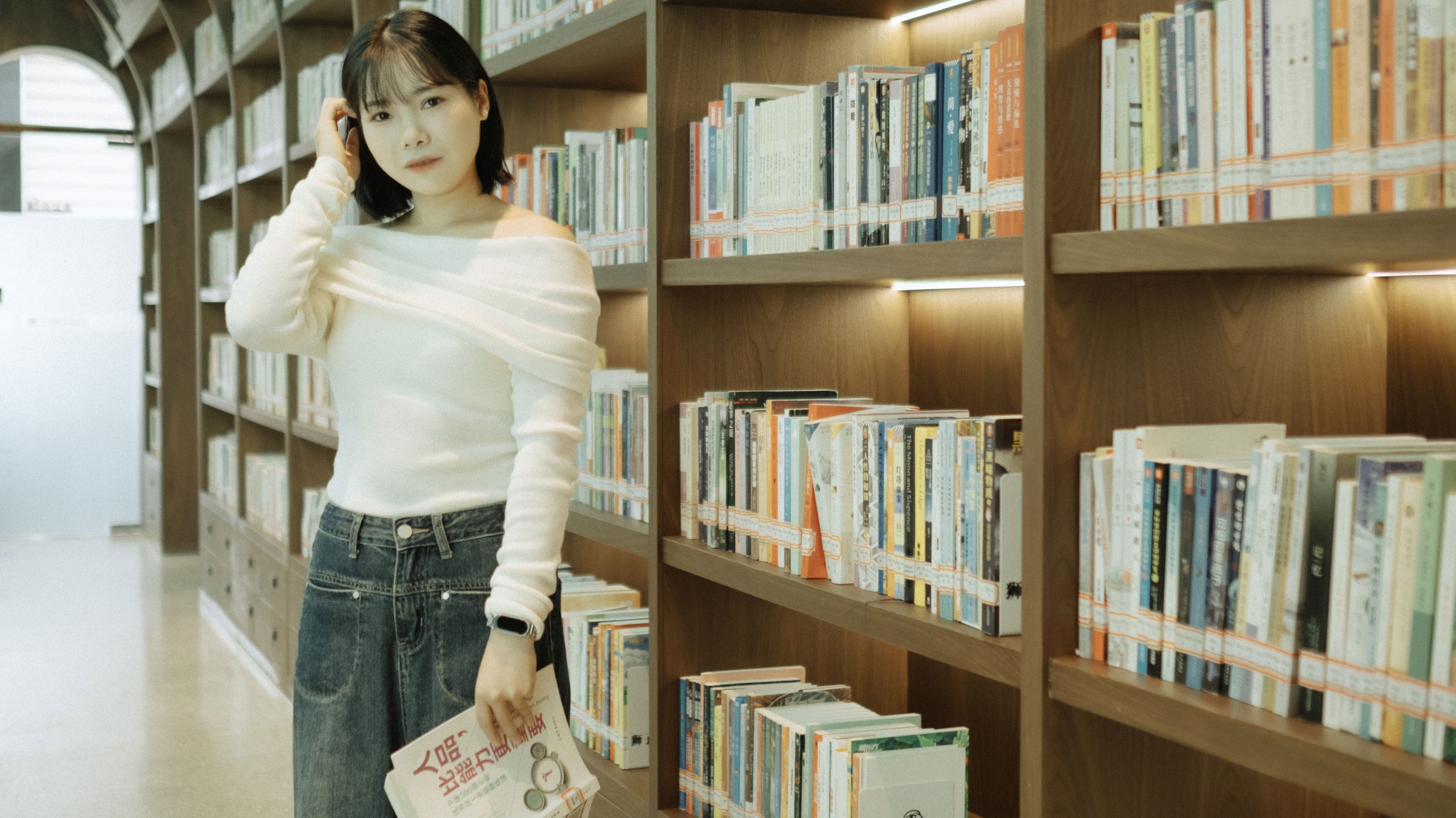 图片[1] - Y～ - 《午后图书馆》[26P] - 机器猫次元 - 机器猫次元